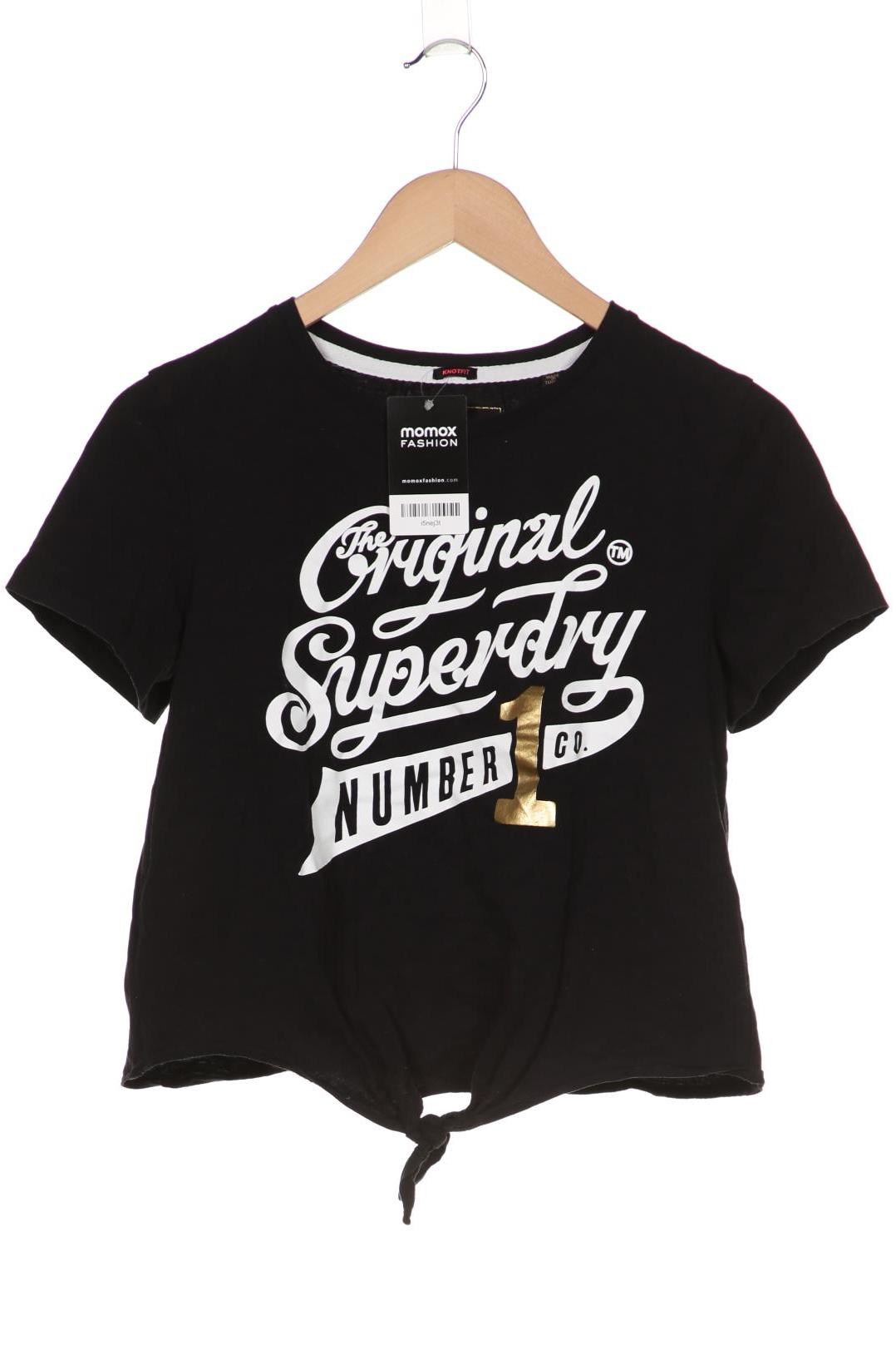 

Superdry Damen T-Shirt, schwarz