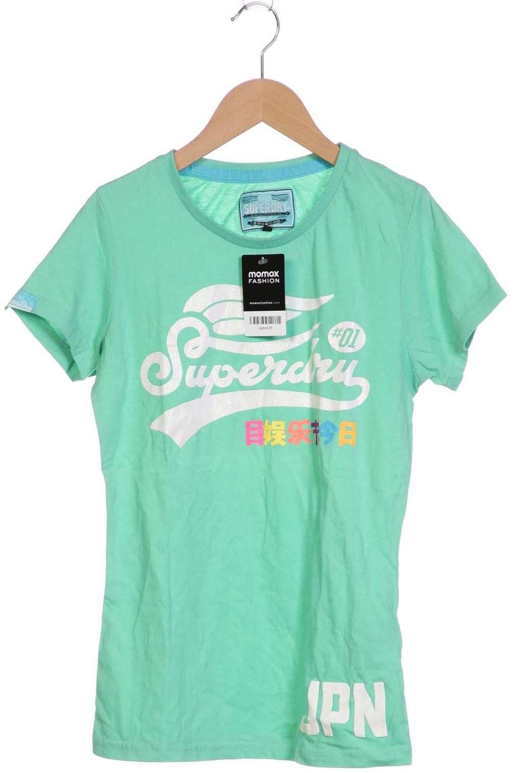 

Superdry Damen T-Shirt, hellgrün