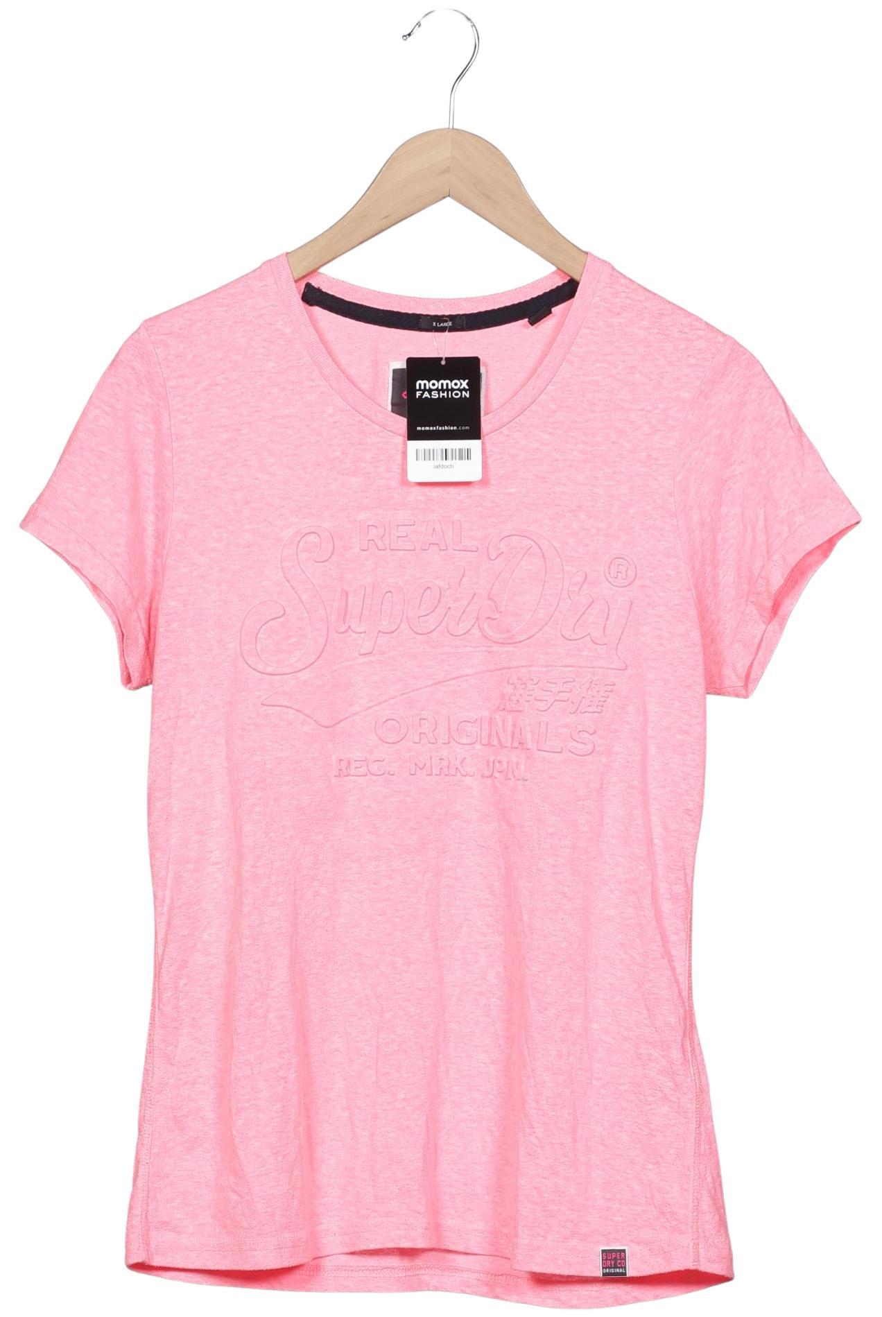 

Superdry Damen T-Shirt, neon, Gr. 44