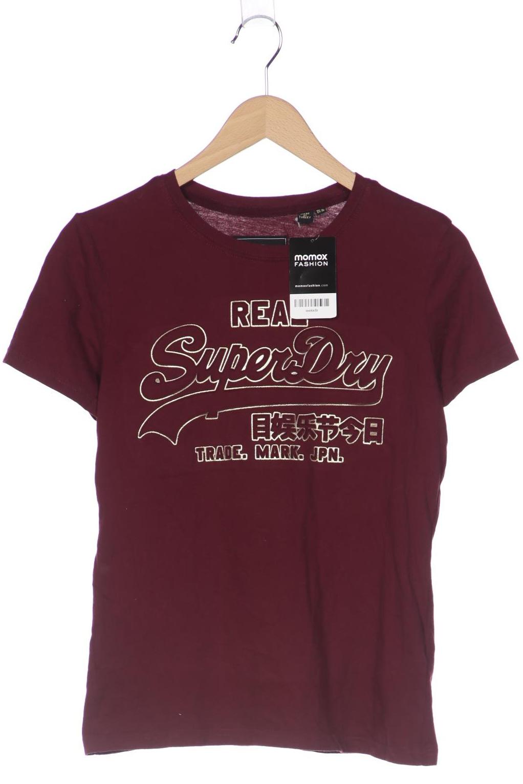 

Superdry Damen T-Shirt, bordeaux