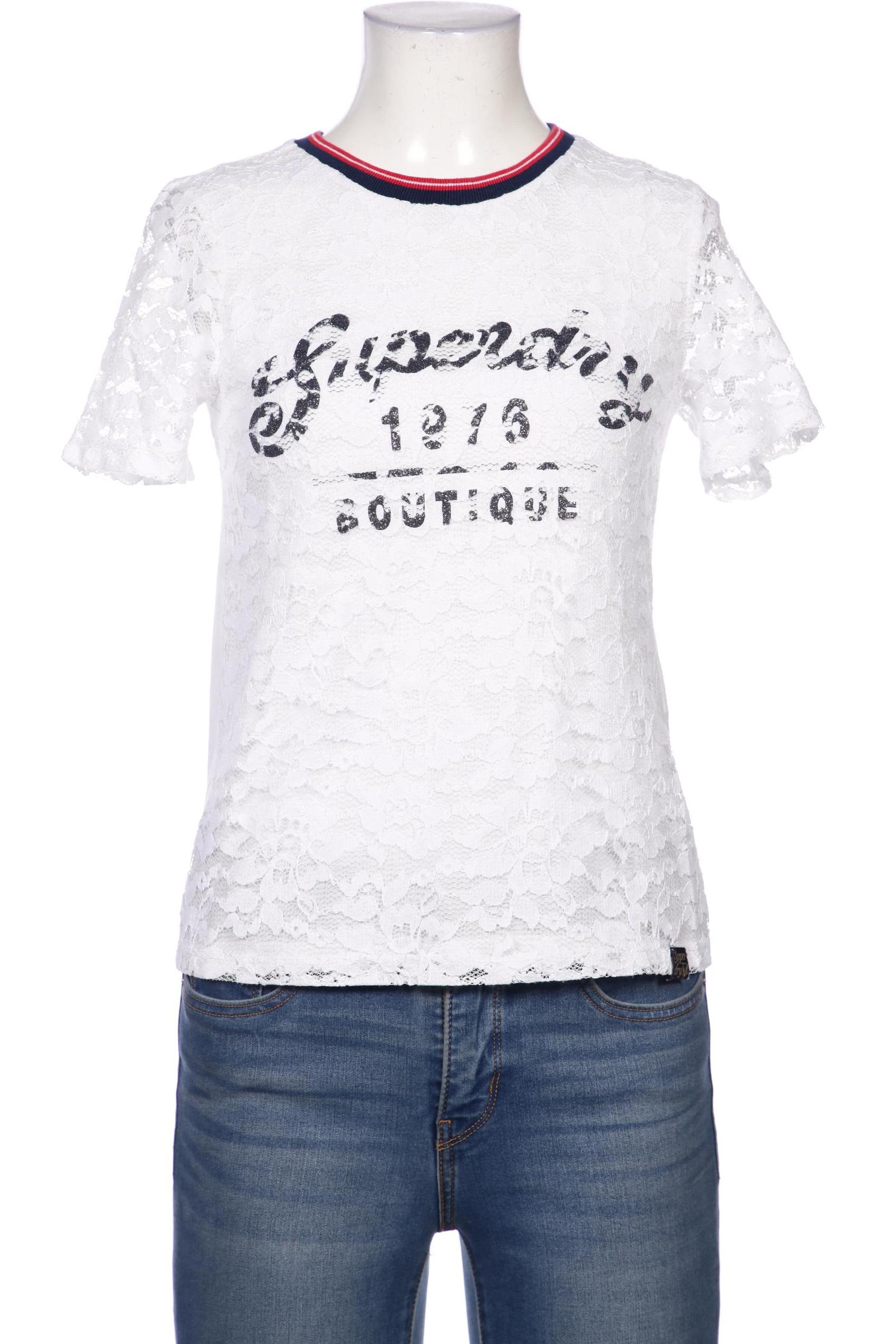 

Superdry Damen T-Shirt, weiß