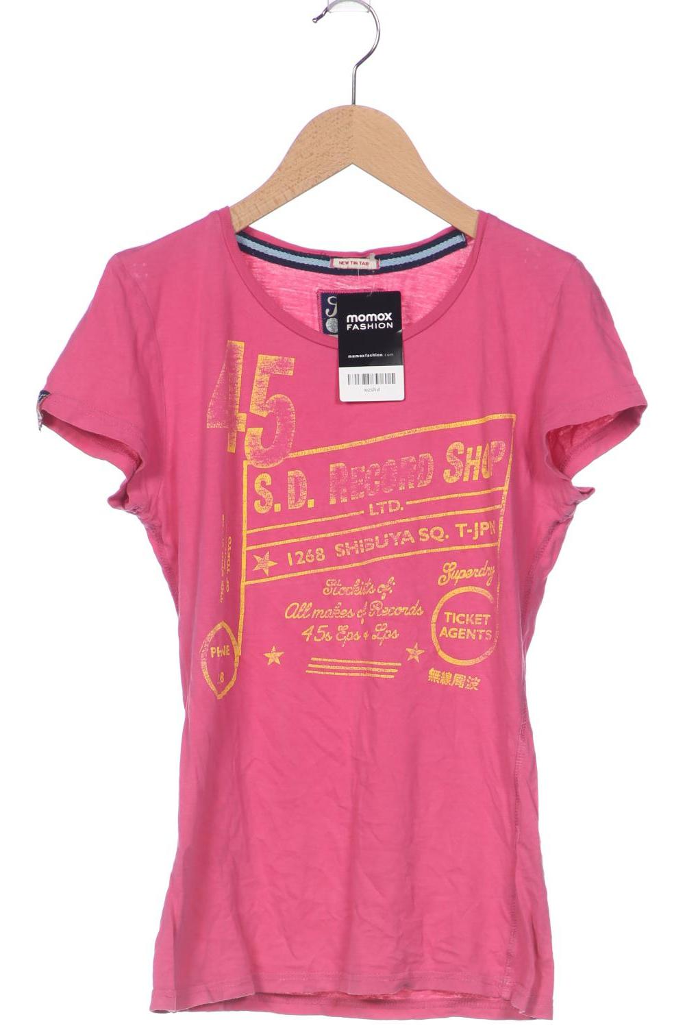 

Superdry Damen T-Shirt, pink, Gr. 36