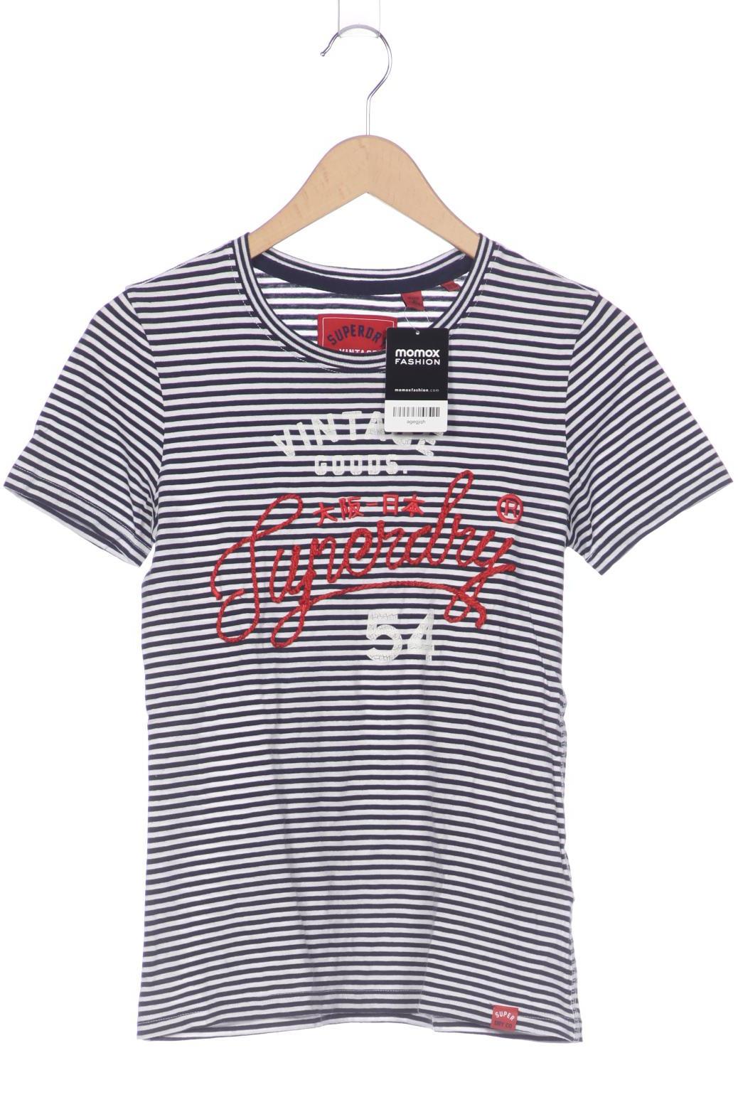 

Superdry Damen T-Shirt, marineblau, Gr. 34