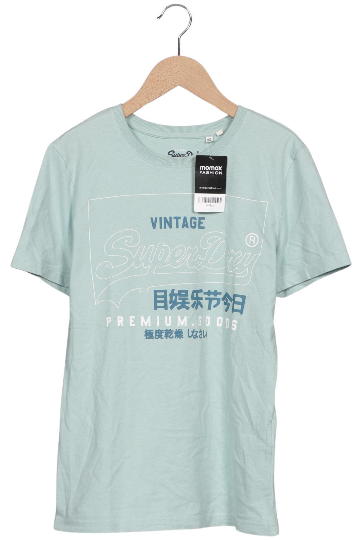 

Superdry Damen T-Shirt, hellgrün, Gr. 38