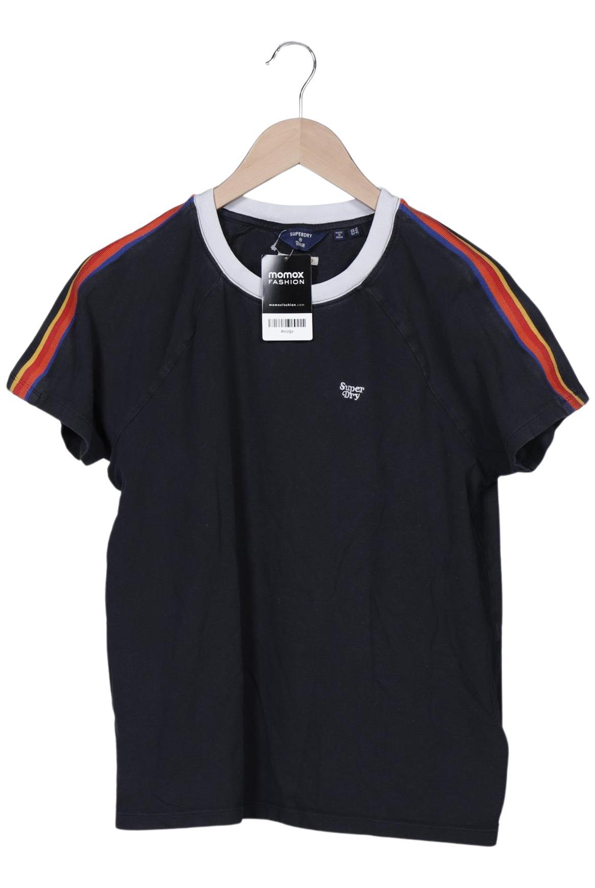 

Superdry Damen T-Shirt, schwarz, Gr. 42