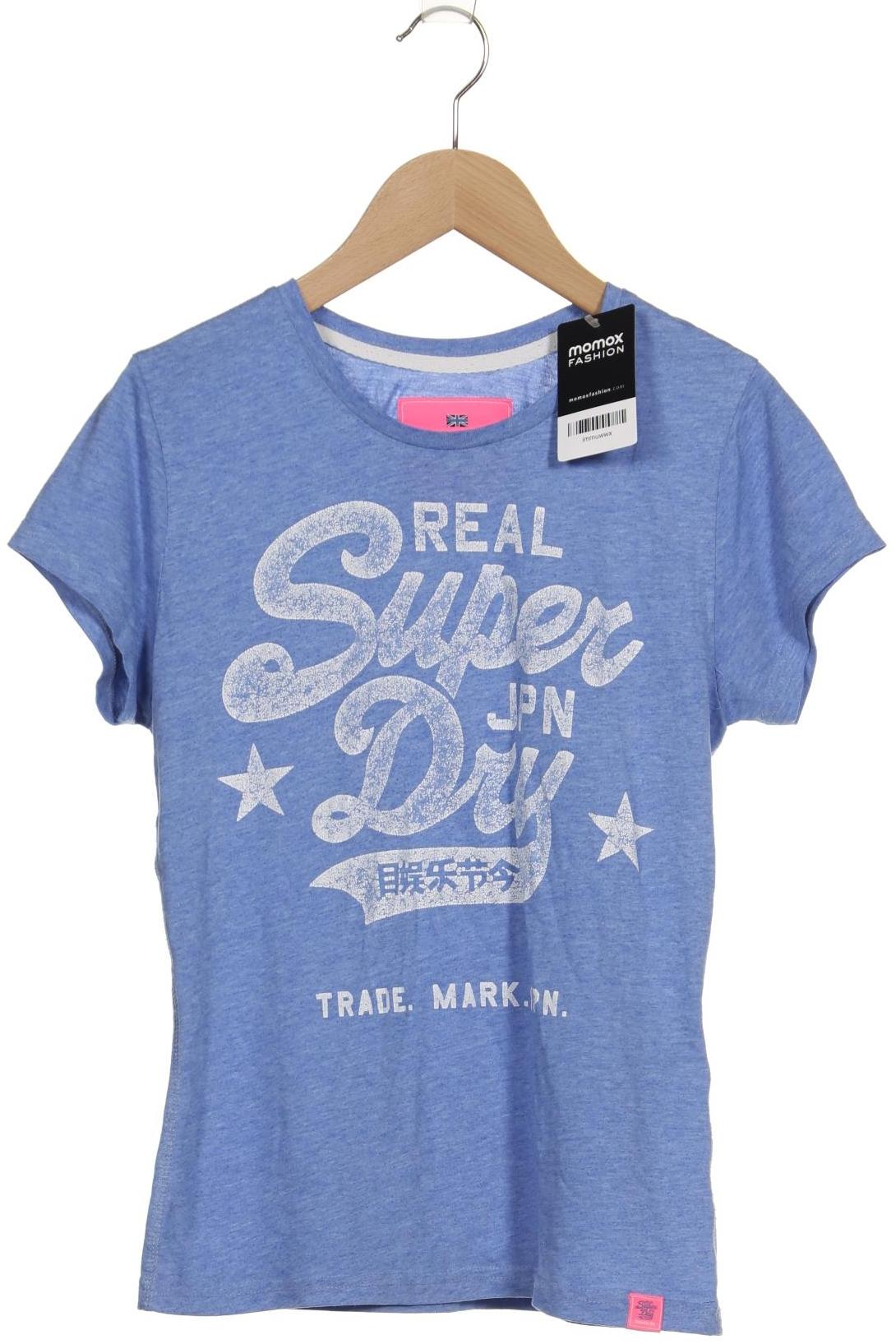 

Superdry Damen T-Shirt, blau, Gr. 36