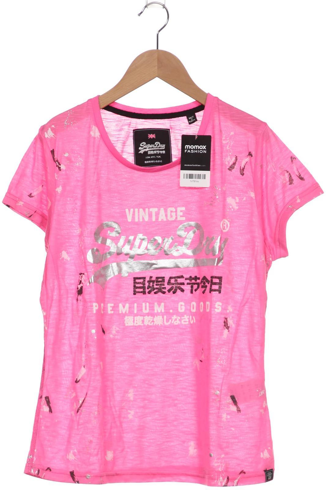 

Superdry Damen T-Shirt, pink, Gr. 44