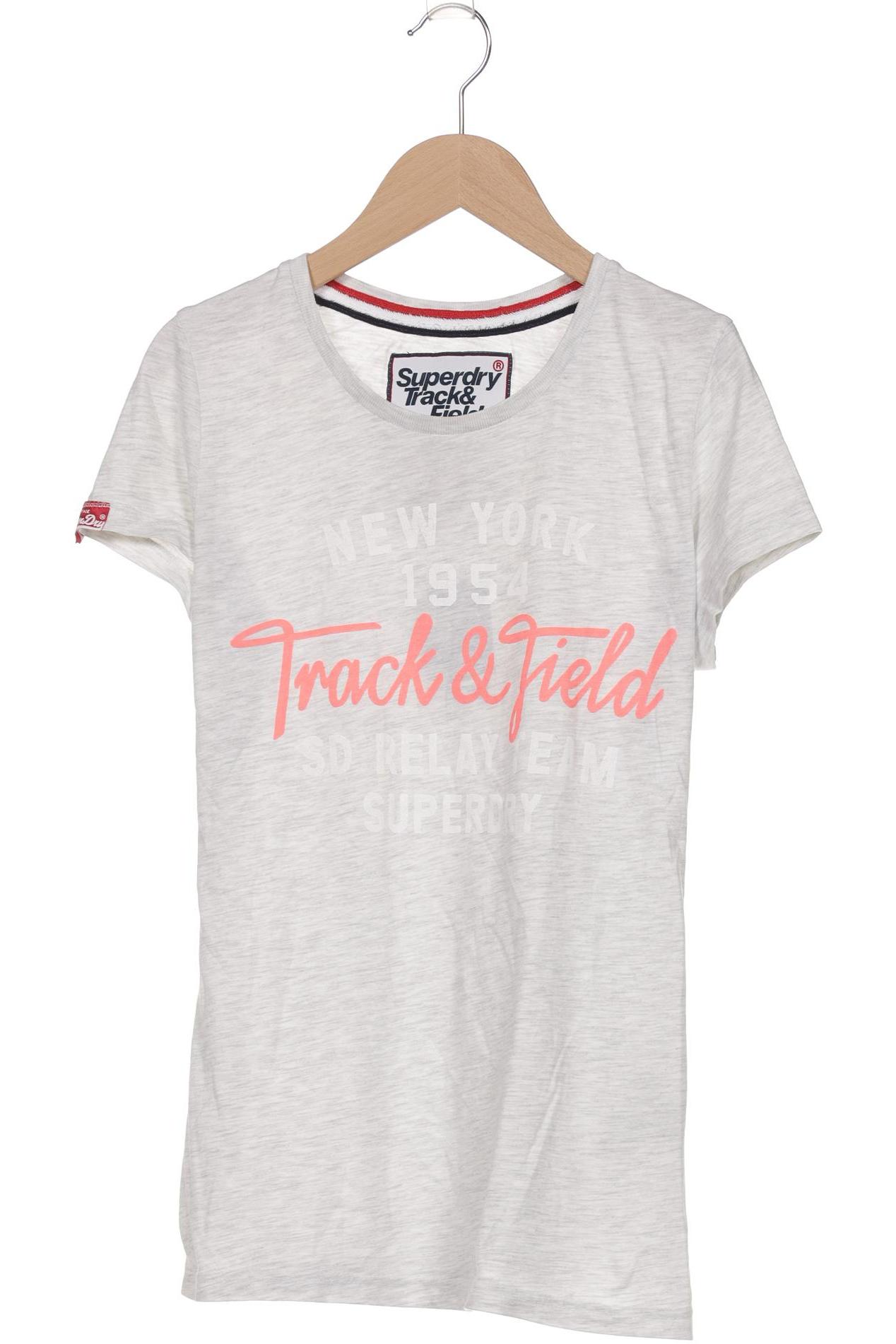 

Superdry Damen T-Shirt, grau, Gr. 38