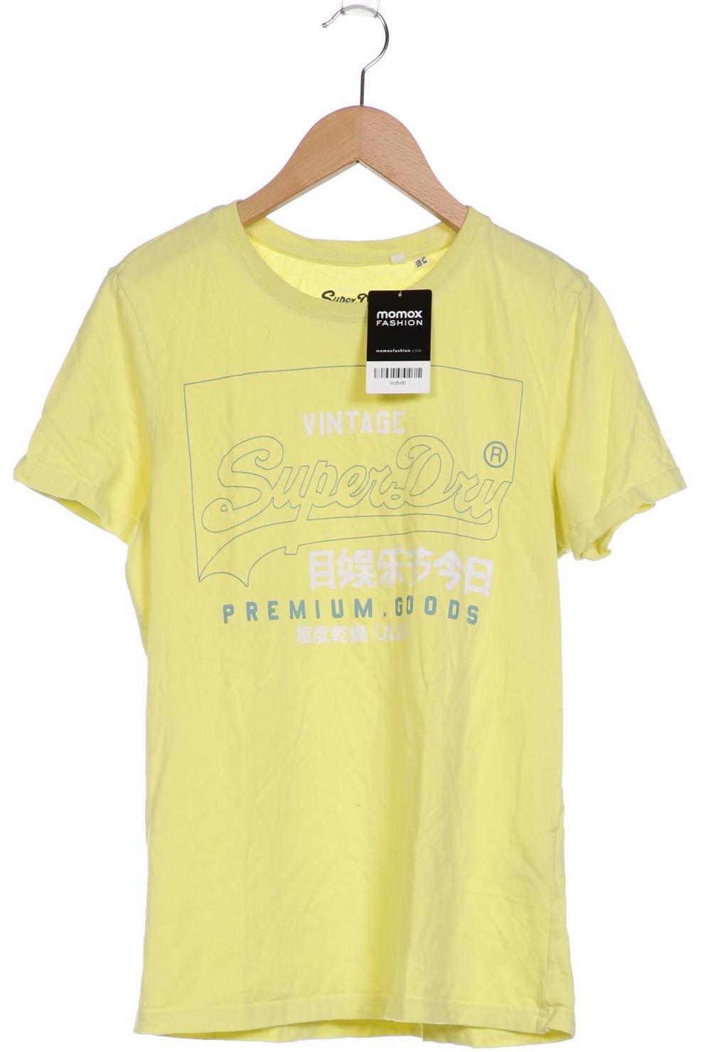 

Superdry Damen T-Shirt, gelb, Gr. 38