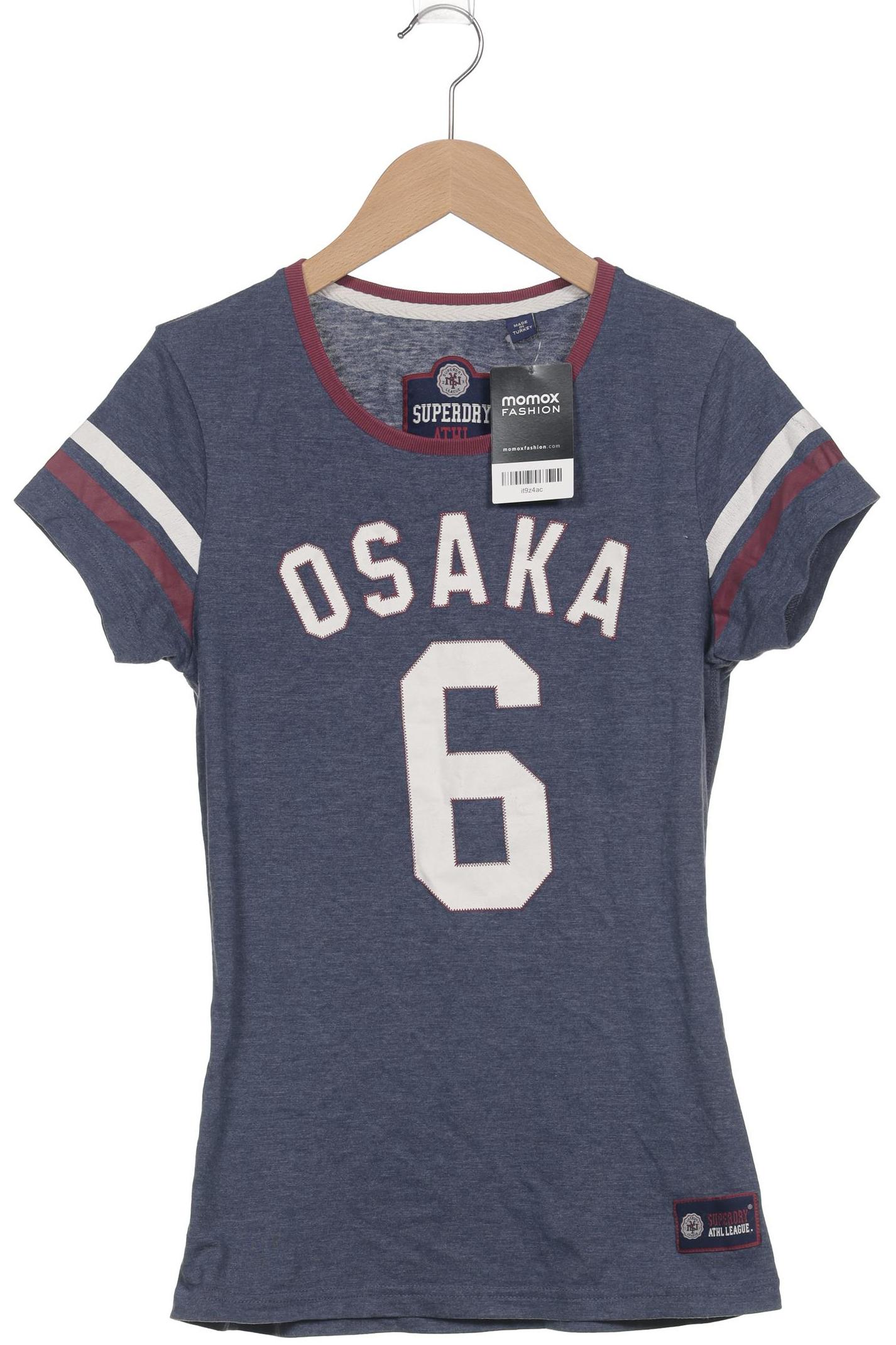 

Superdry Damen T-Shirt, marineblau, Gr. 36