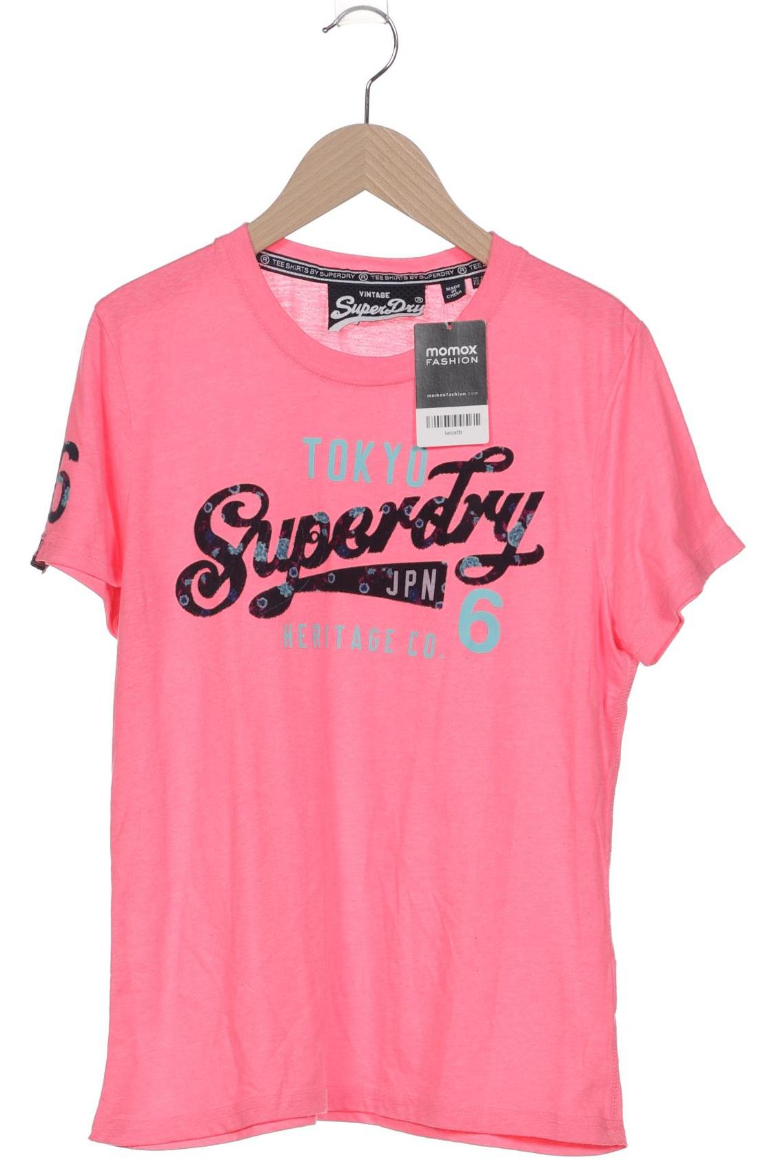 

Superdry Damen T-Shirt, pink, Gr. 40