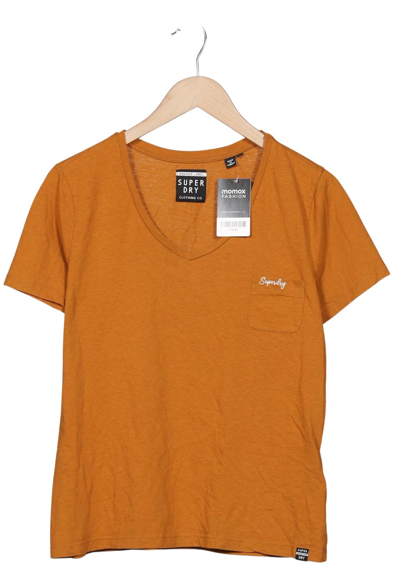 

Superdry Damen T-Shirt, orange, Gr. 42