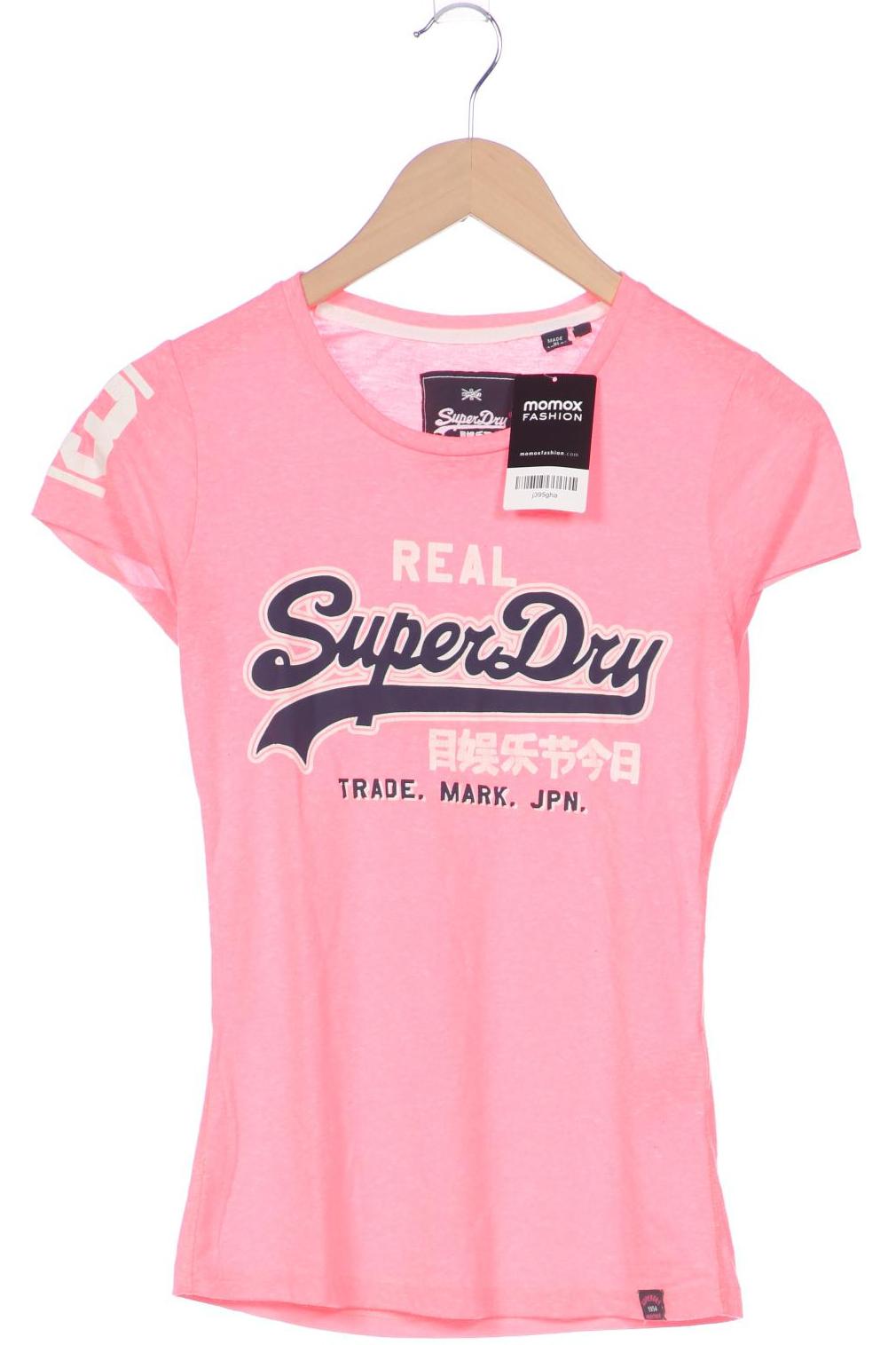 

Superdry Damen T-Shirt, neon, Gr. 36