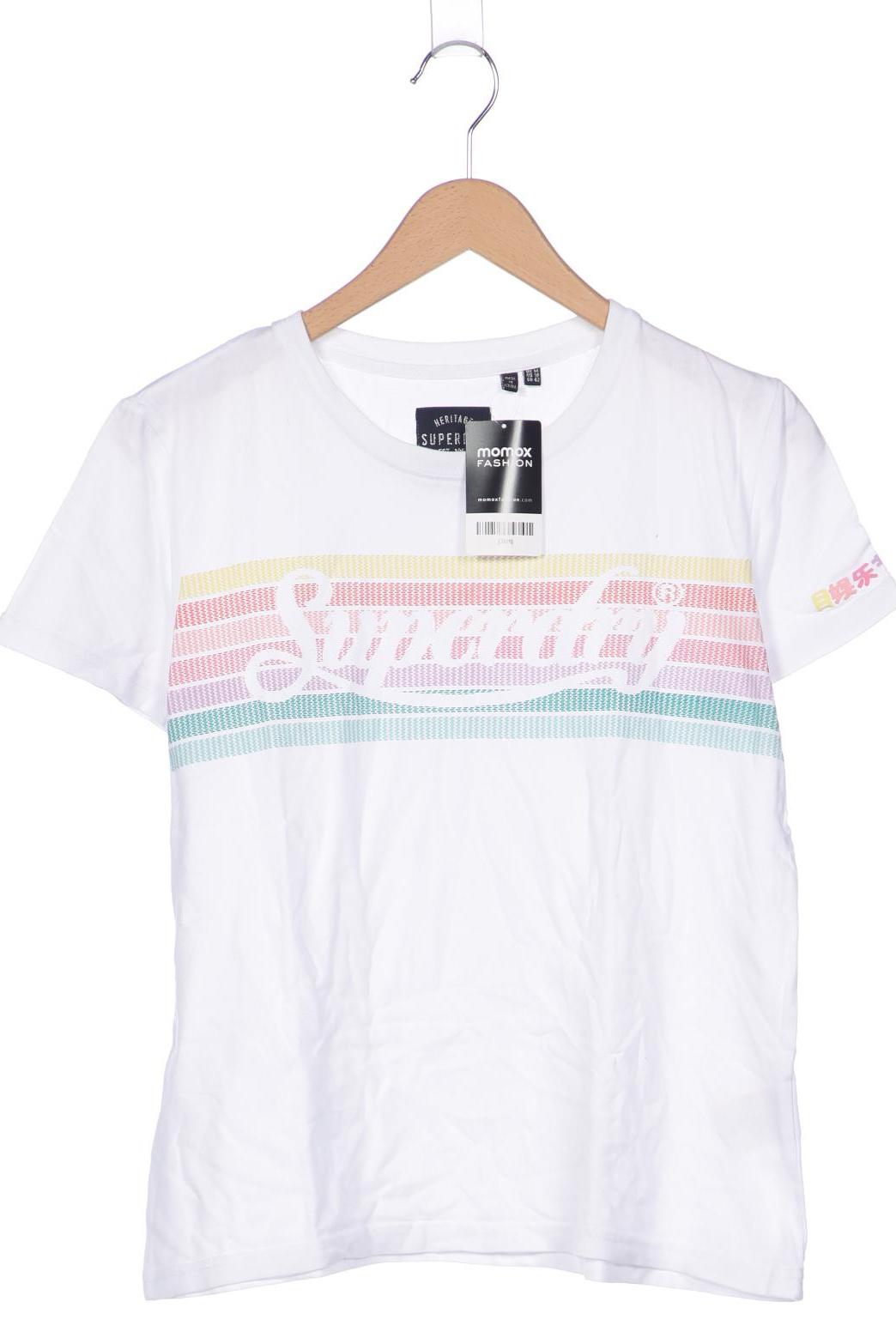 

Superdry Damen T-Shirt, weiß, Gr. 42