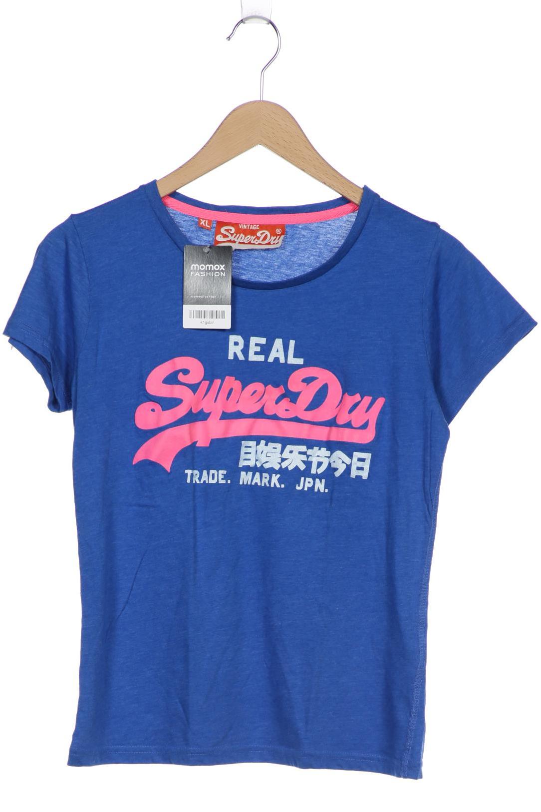 

Superdry Damen T-Shirt, blau