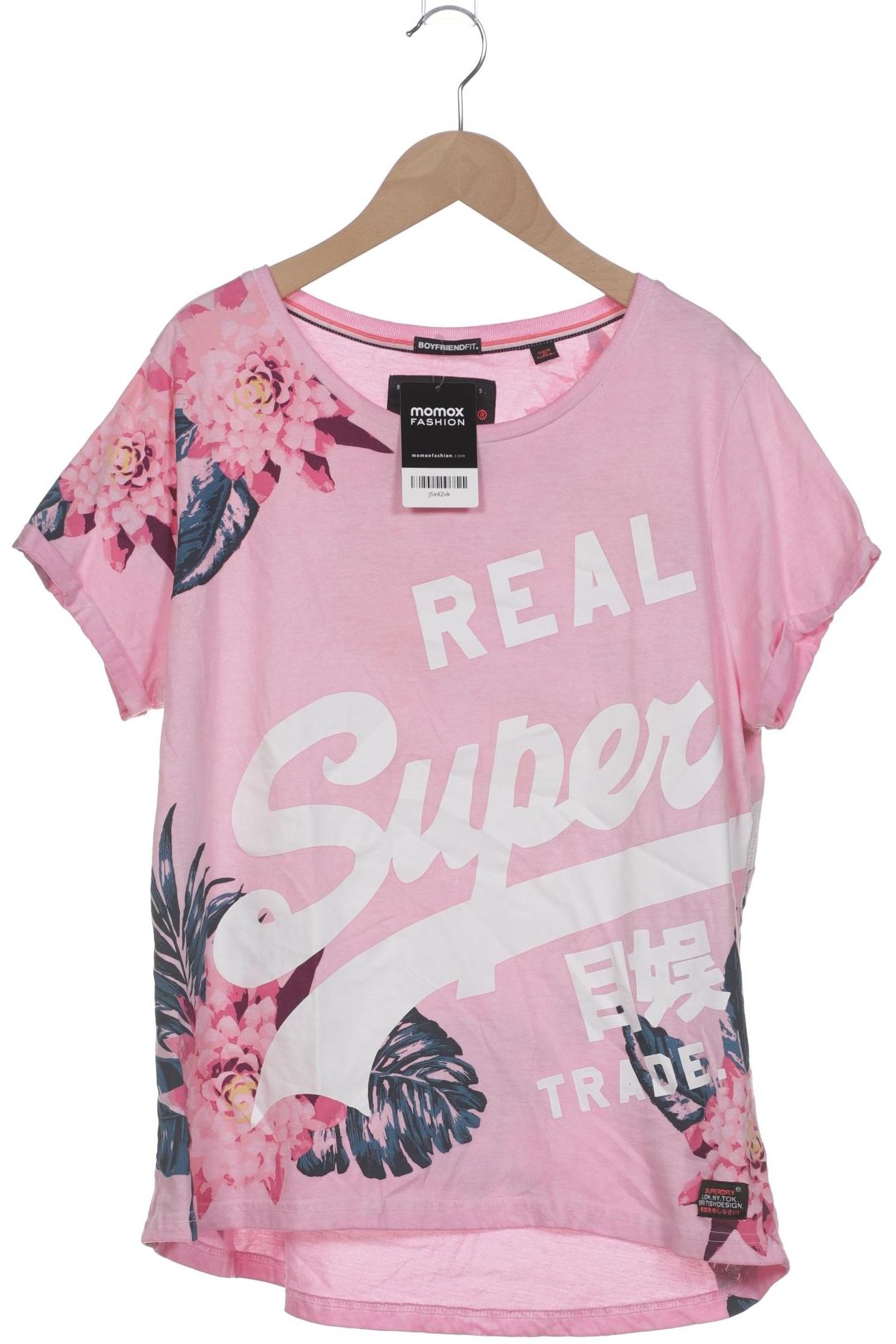

Superdry Damen T-Shirt, pink, Gr. 36