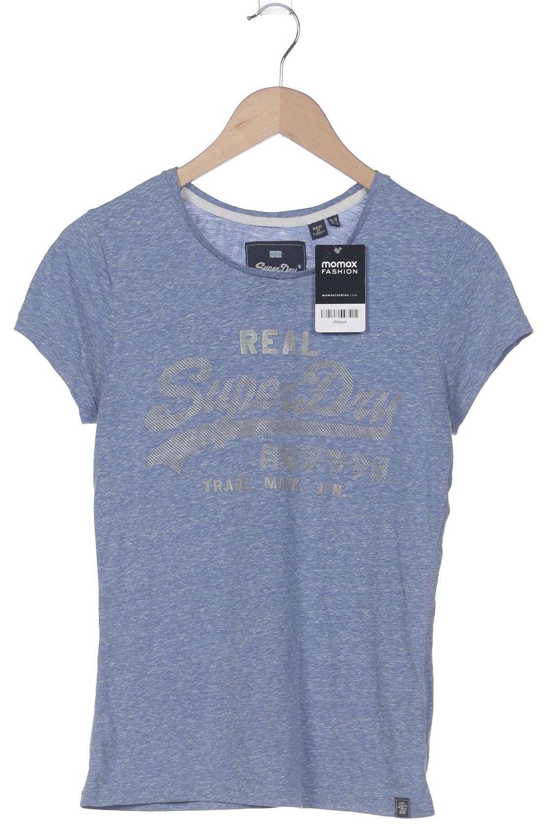 

Superdry Damen T-Shirt, blau, Gr. 40