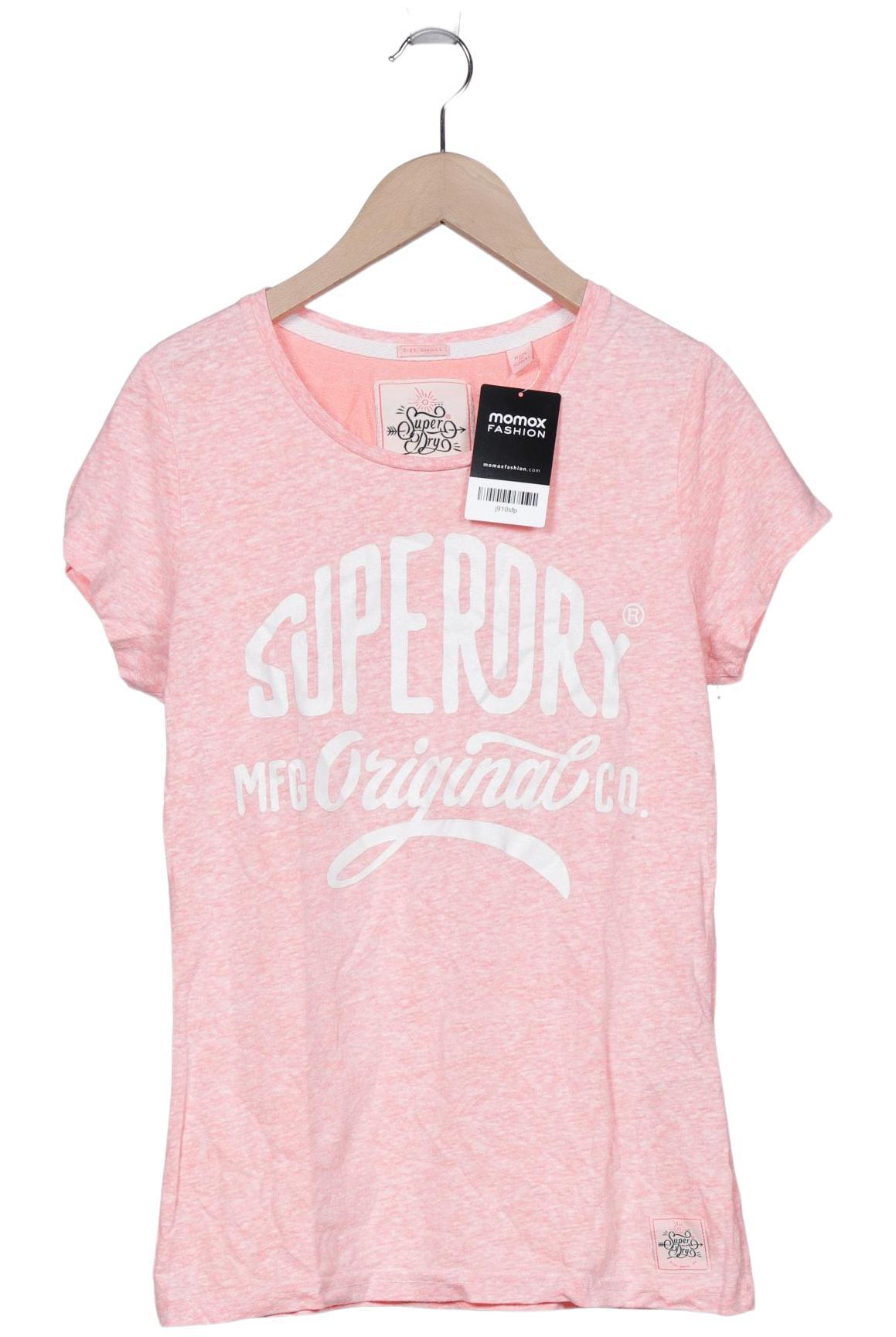 

Superdry Damen T-Shirt, pink, Gr. 36