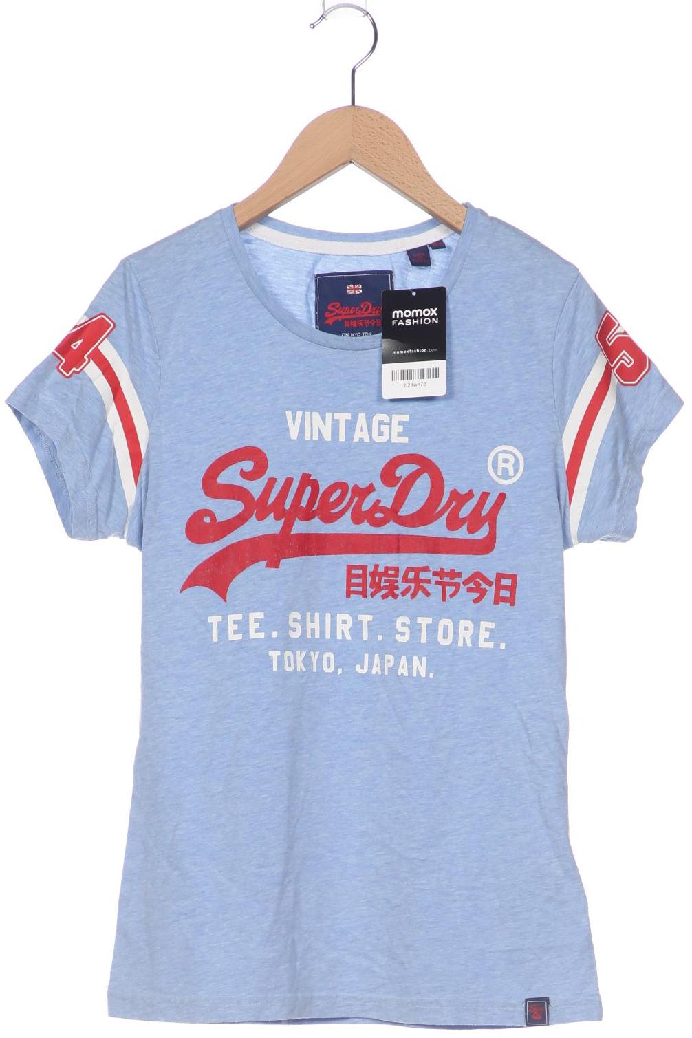 

Superdry Damen T-Shirt, hellblau, Gr. 40