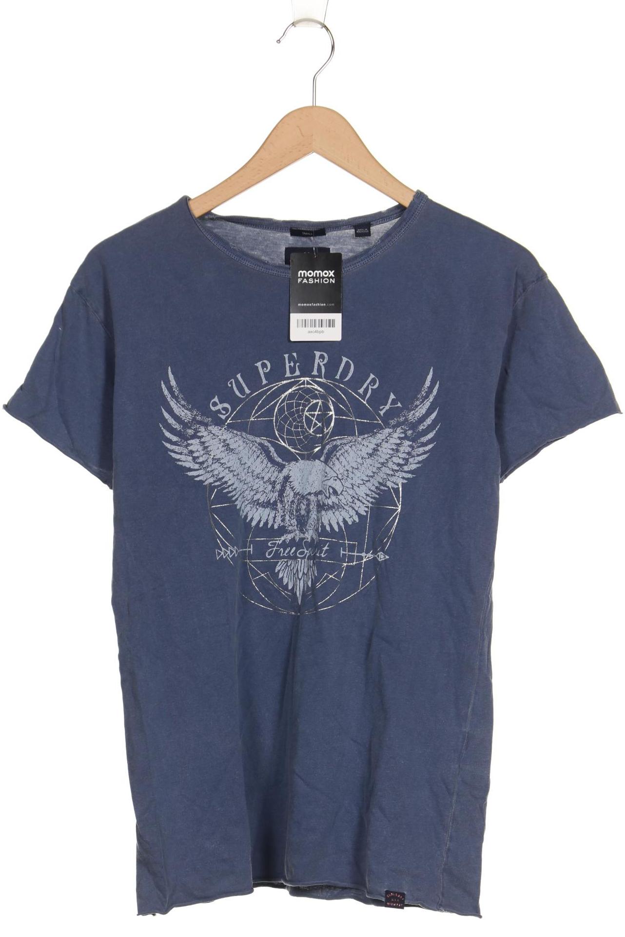 

Superdry Damen T-Shirt, blau, Gr. 36