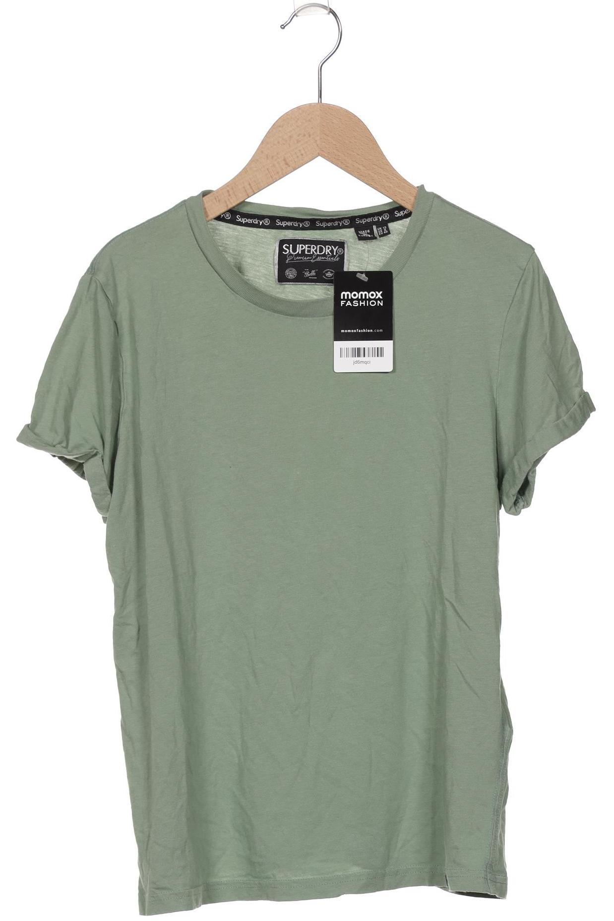 

Superdry Damen T-Shirt, grün, Gr. 40