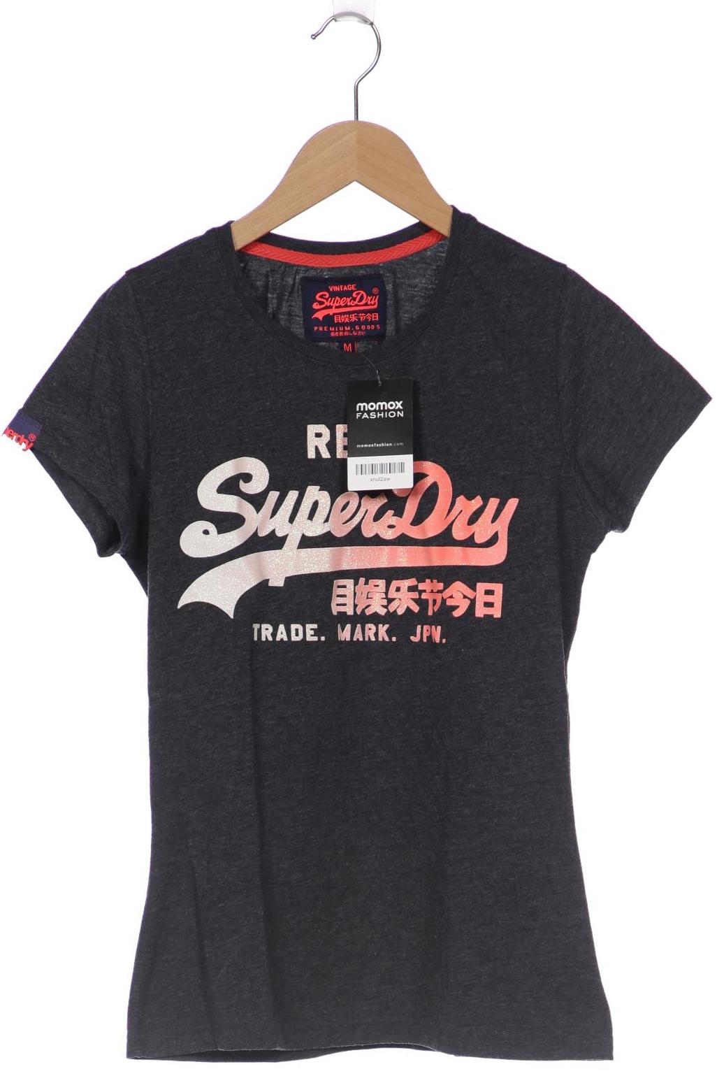 

Superdry Damen T-Shirt, grau, Gr. 38