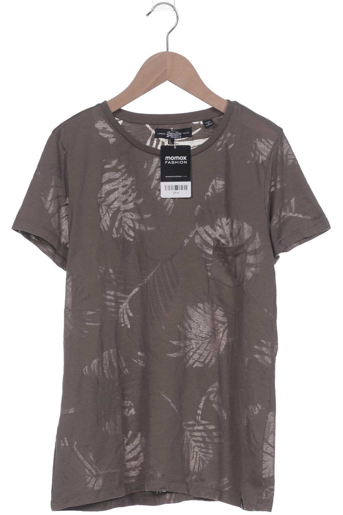 

Superdry Damen T-Shirt, grün, Gr. 42