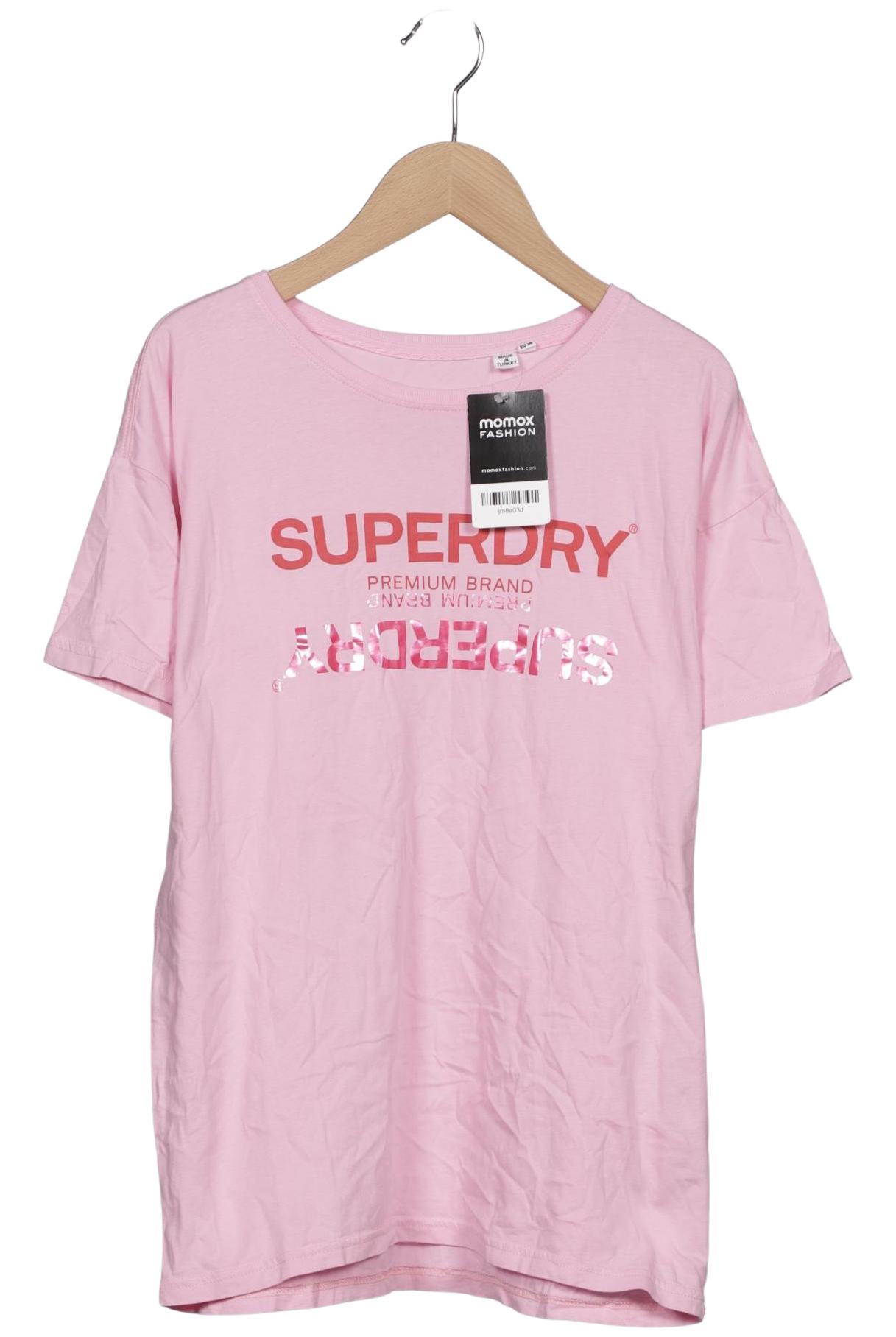 

Superdry Damen T-Shirt, pink, Gr. 38