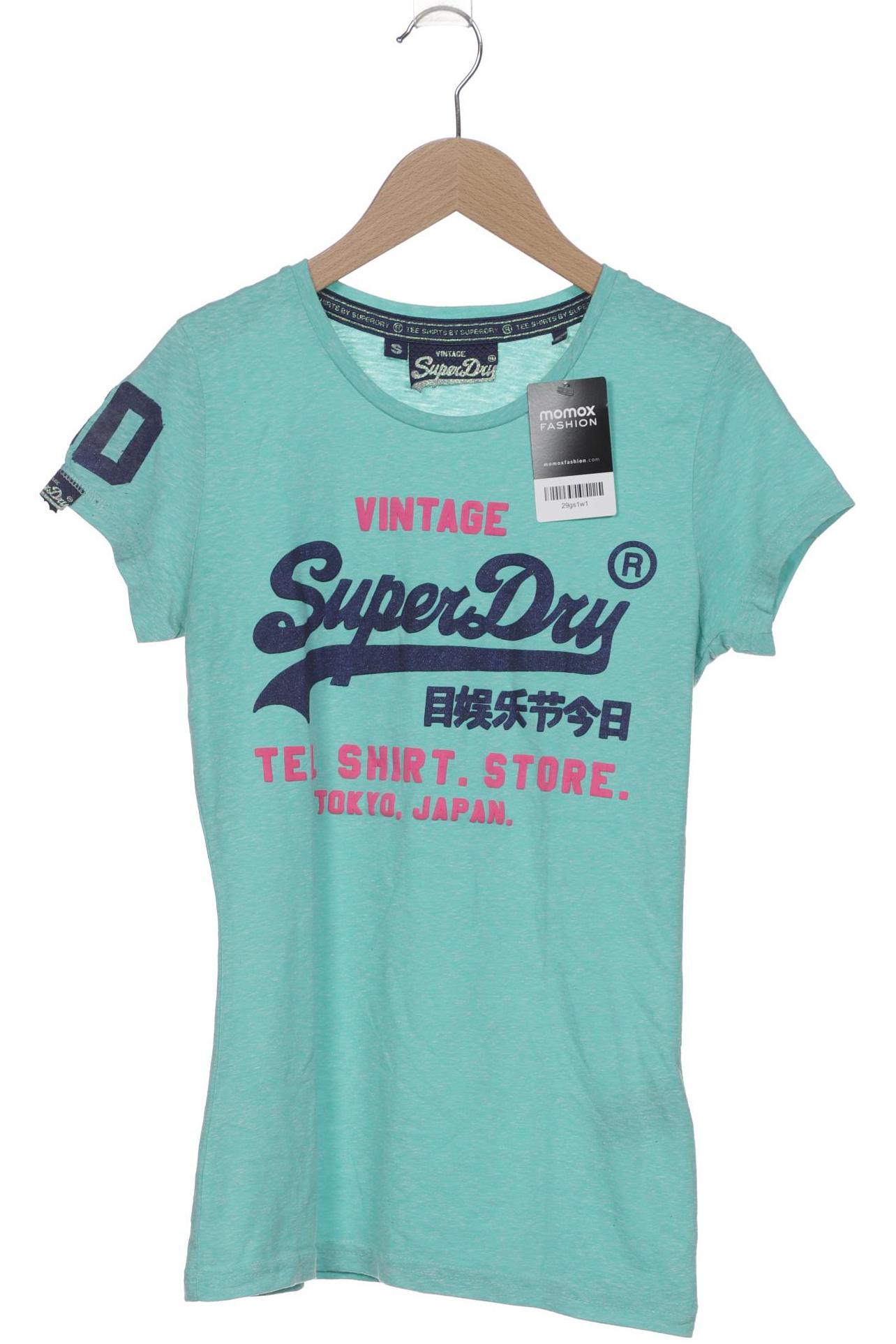 

Superdry Damen T-Shirt, türkis, Gr. 36