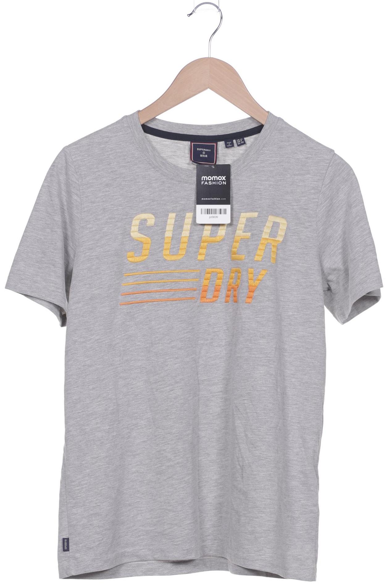 

Superdry Damen T-Shirt, grau, Gr. 40