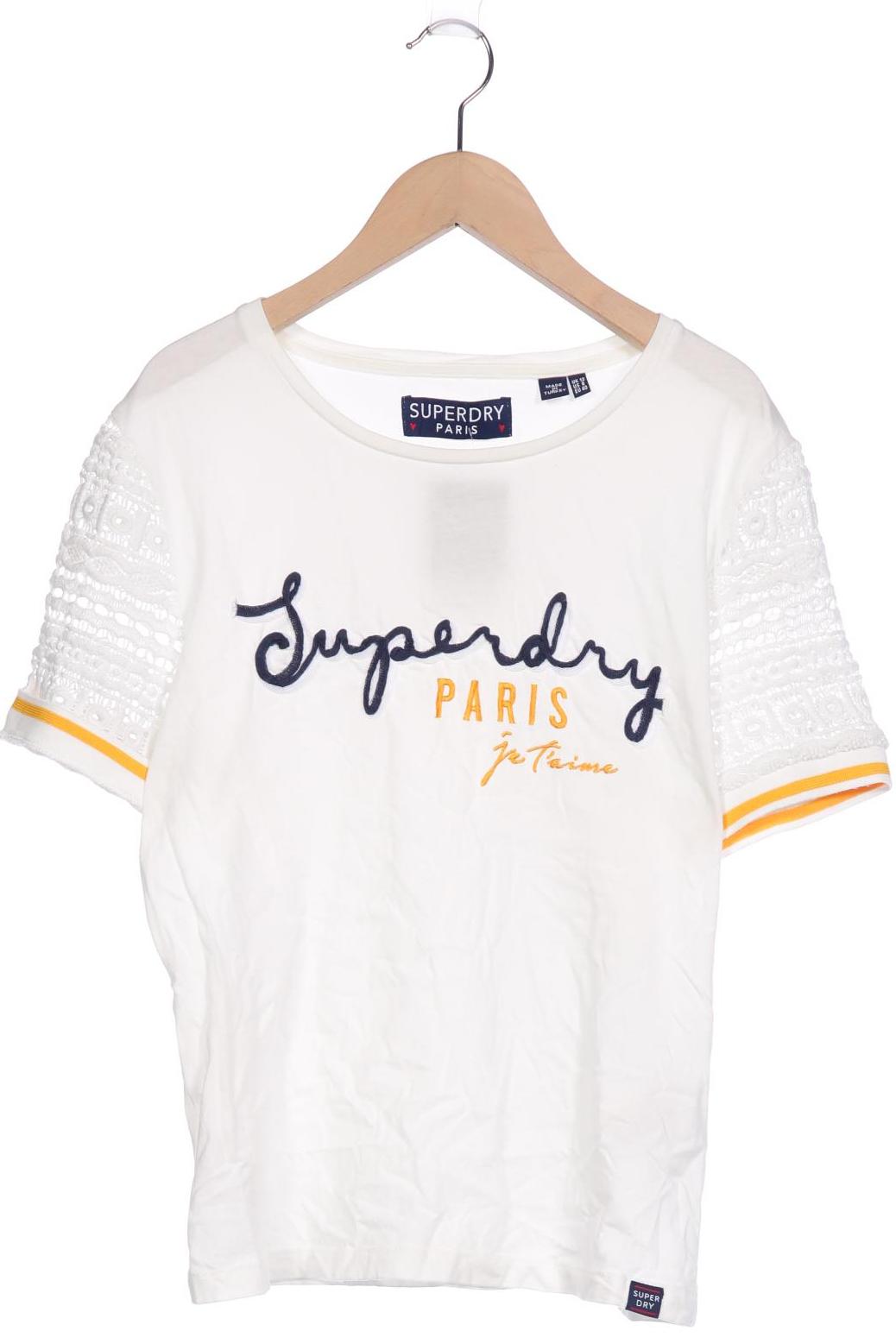 

Superdry Damen T-Shirt, weiß