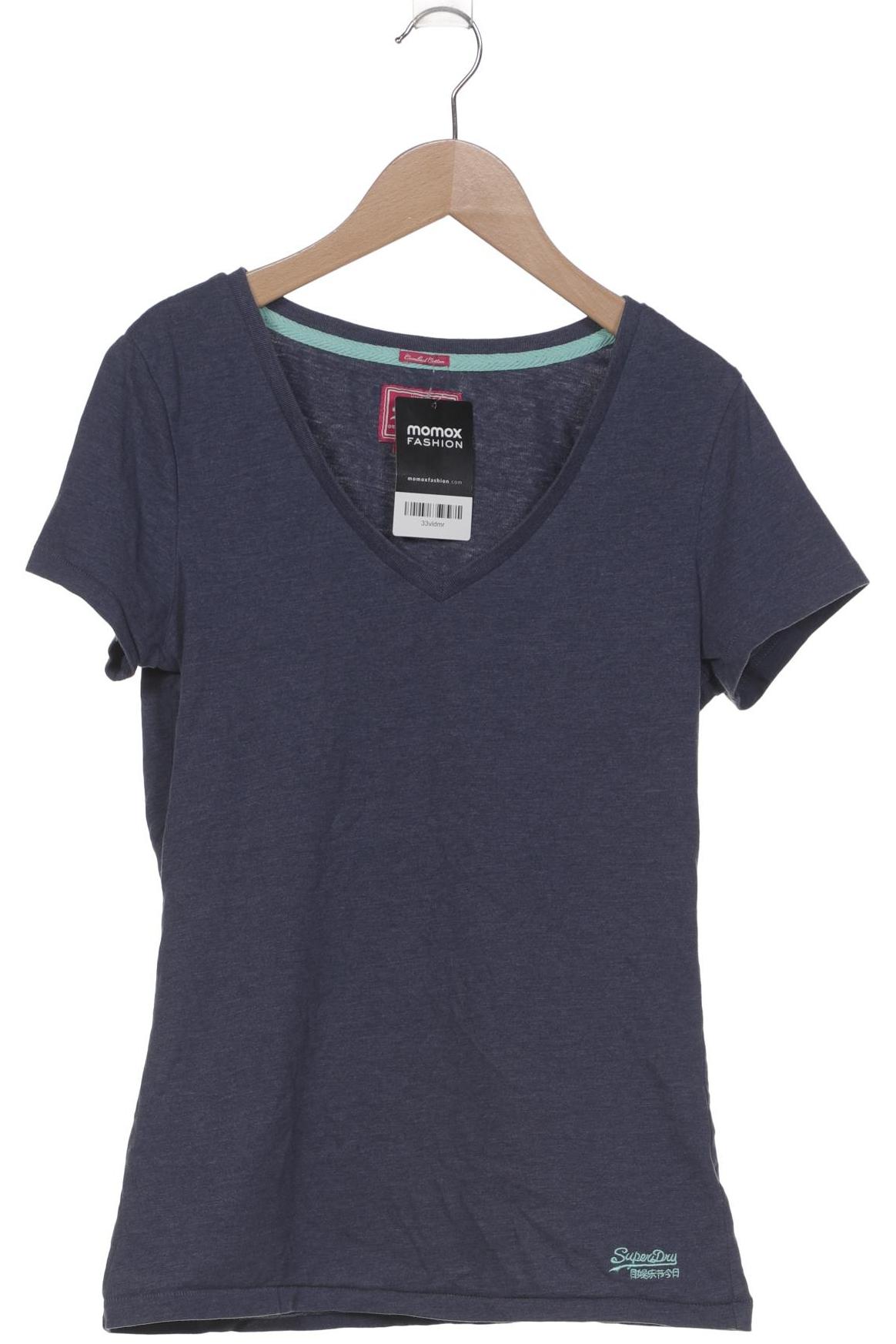 

Superdry Damen T-Shirt, marineblau, Gr. 38