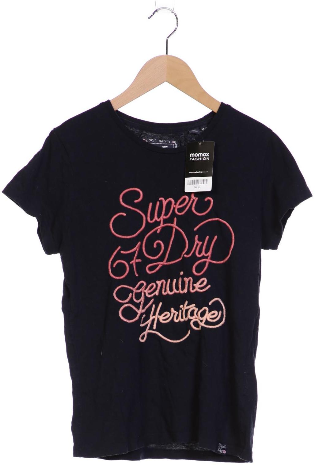

Superdry Damen T-Shirt, marineblau, Gr. 42