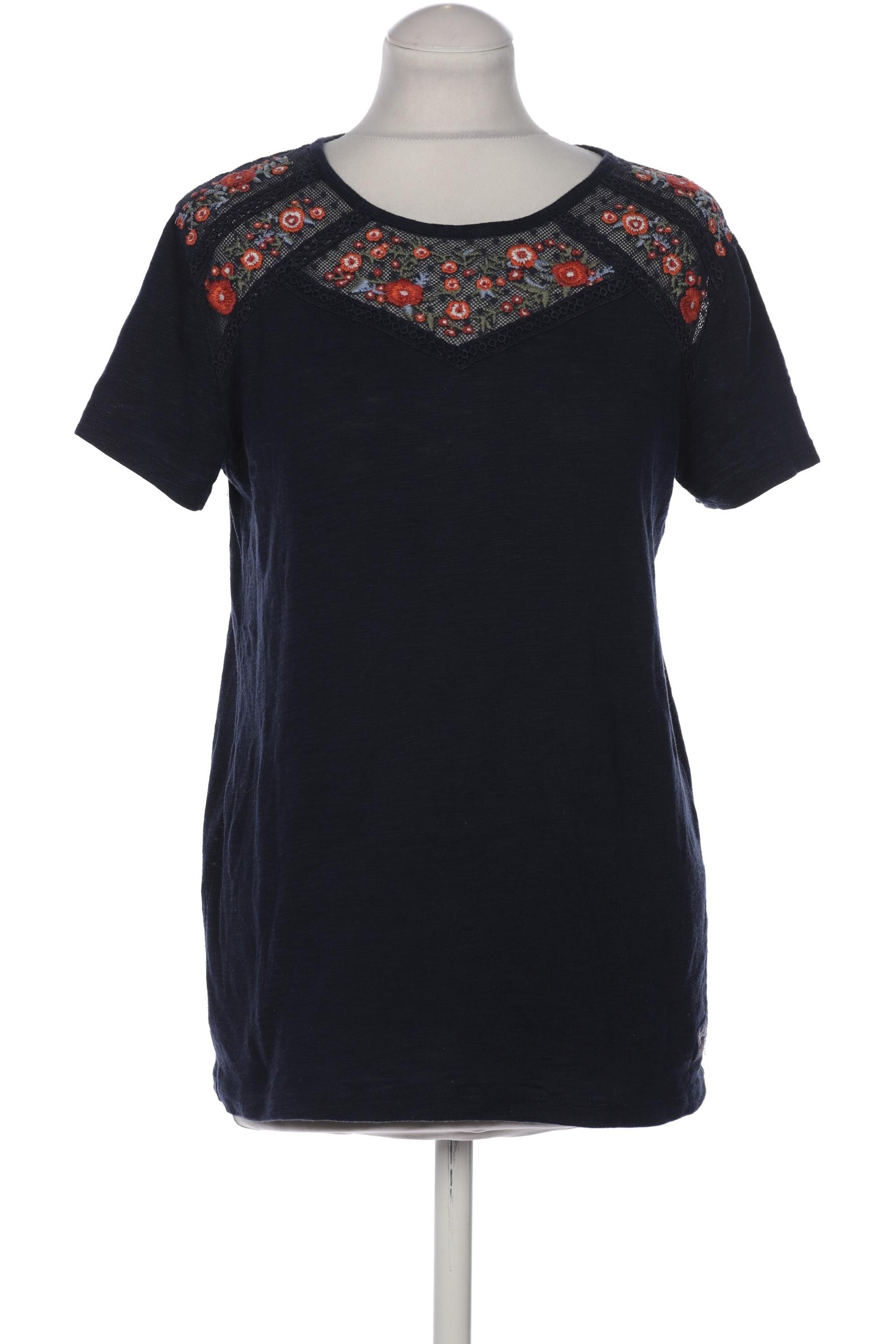 

Superdry Damen T-Shirt, marineblau, Gr. 38