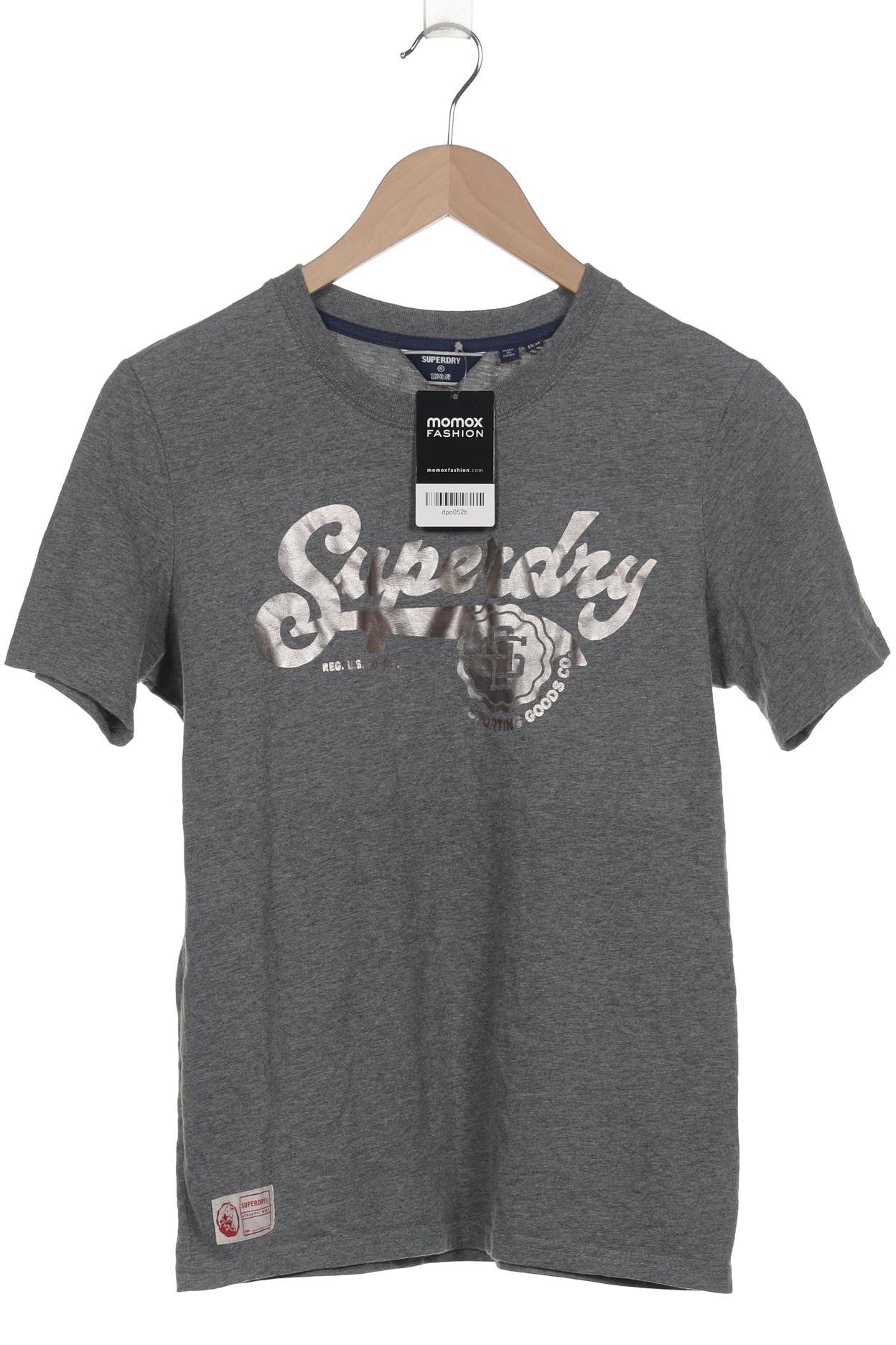

Superdry Damen T-Shirt, grau, Gr. 38