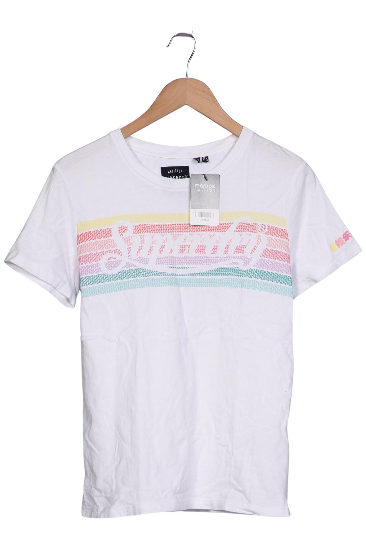 

Superdry Damen T-Shirt, weiß, Gr. 40