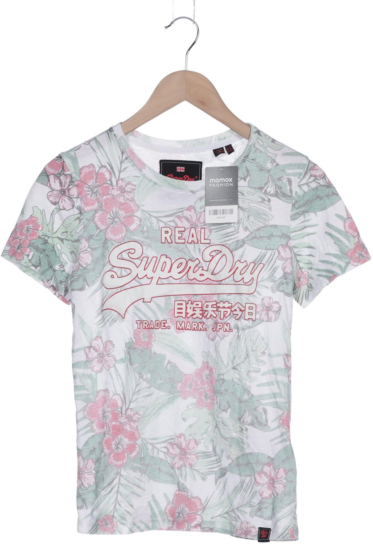 

Superdry Damen T-Shirt, hellgrün, Gr. 38
