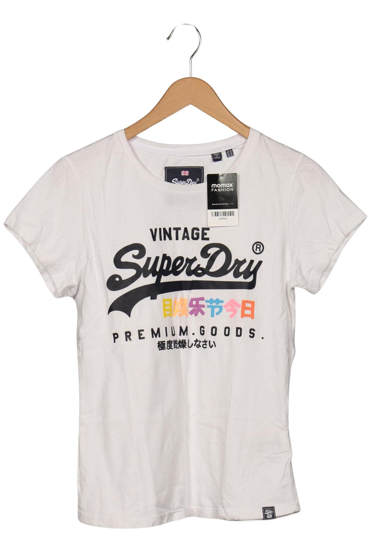 

Superdry Damen T-Shirt, weiß, Gr. 42