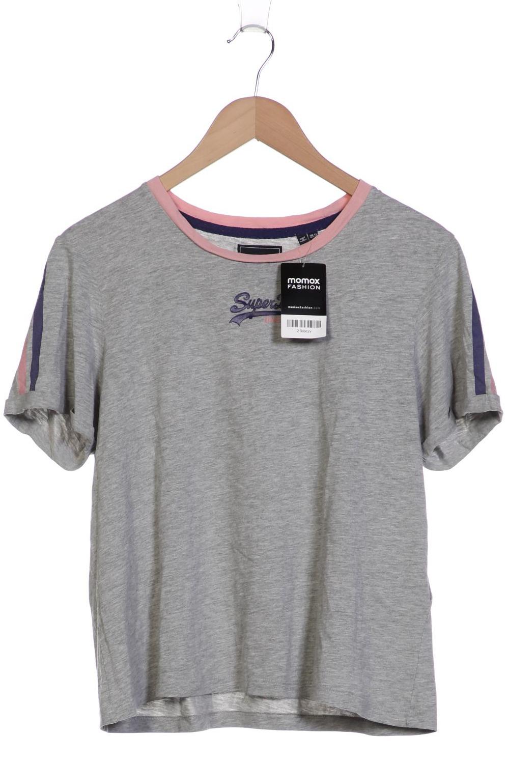 

Superdry Damen T-Shirt, grau, Gr. 42