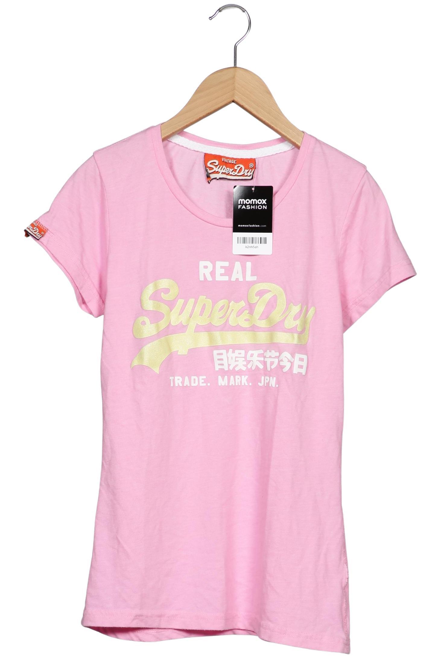 

Superdry Damen T-Shirt, pink, Gr. 38