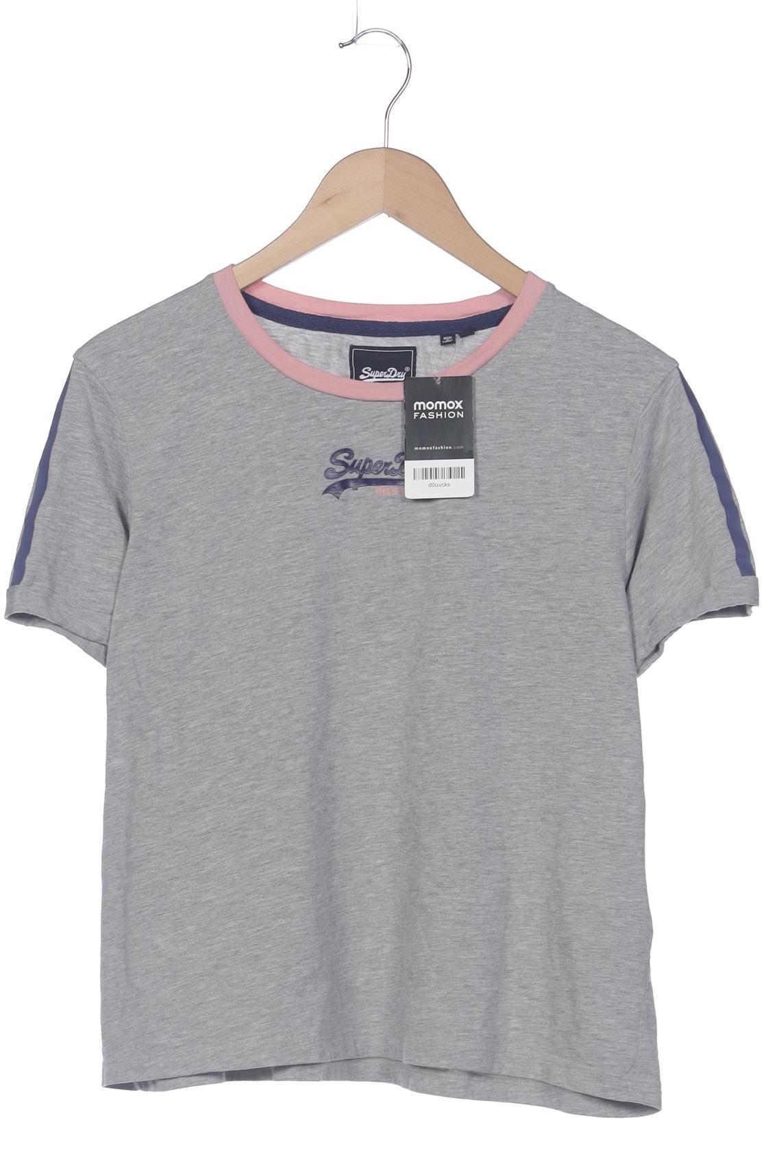 

Superdry Damen T-Shirt, grau, Gr. 44