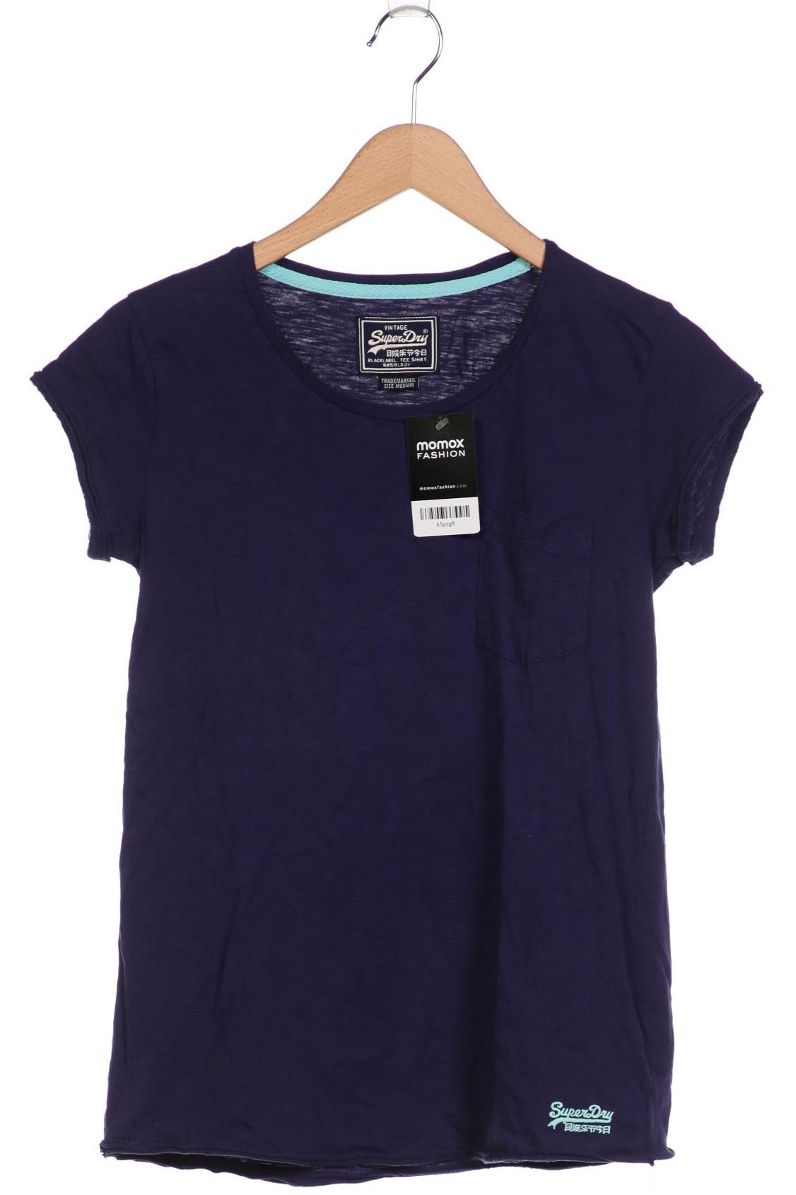 

Superdry Damen T-Shirt, marineblau, Gr. 38