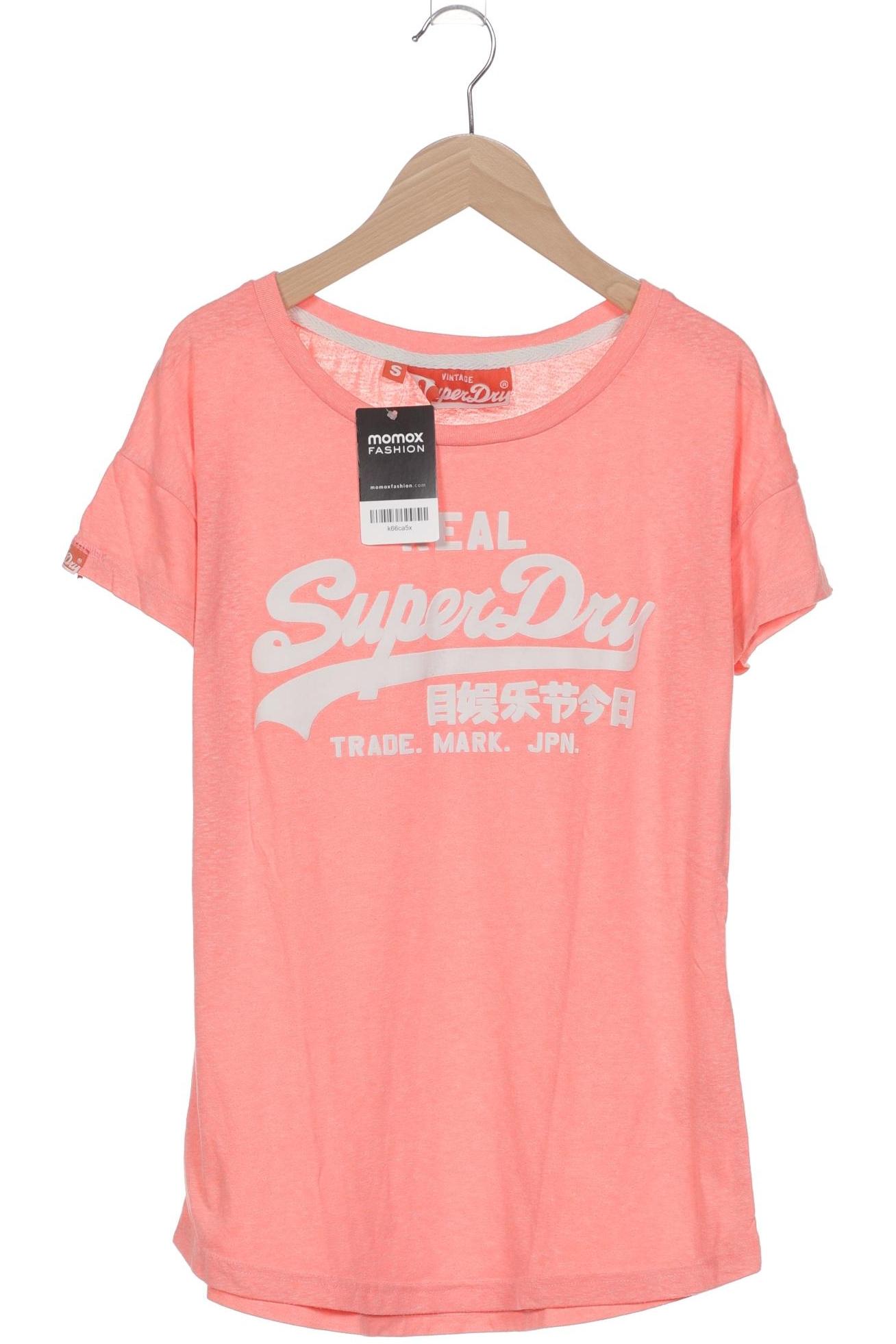 

Superdry Damen T-Shirt, orange, Gr. 36