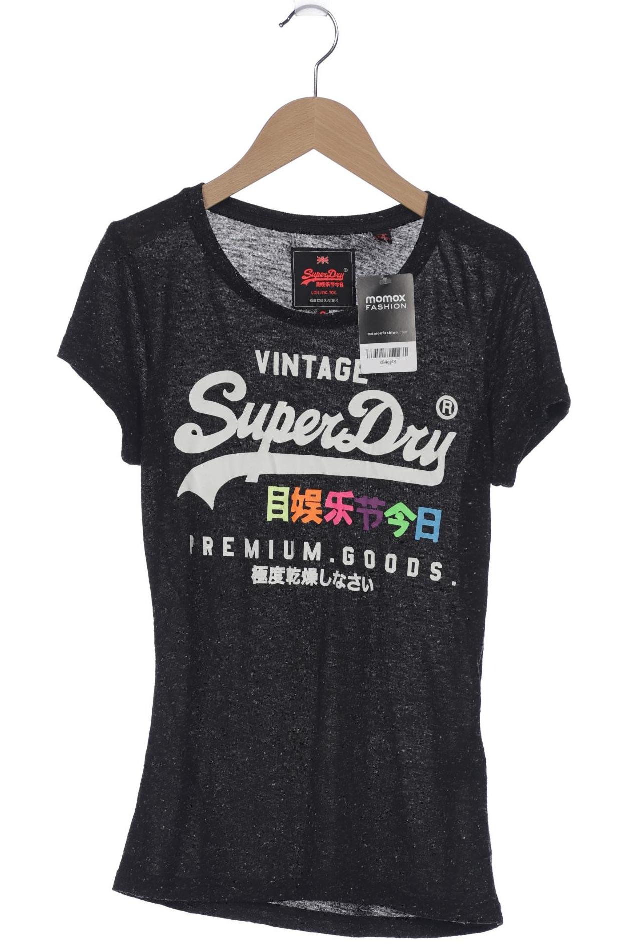 

Superdry Damen T-Shirt, schwarz