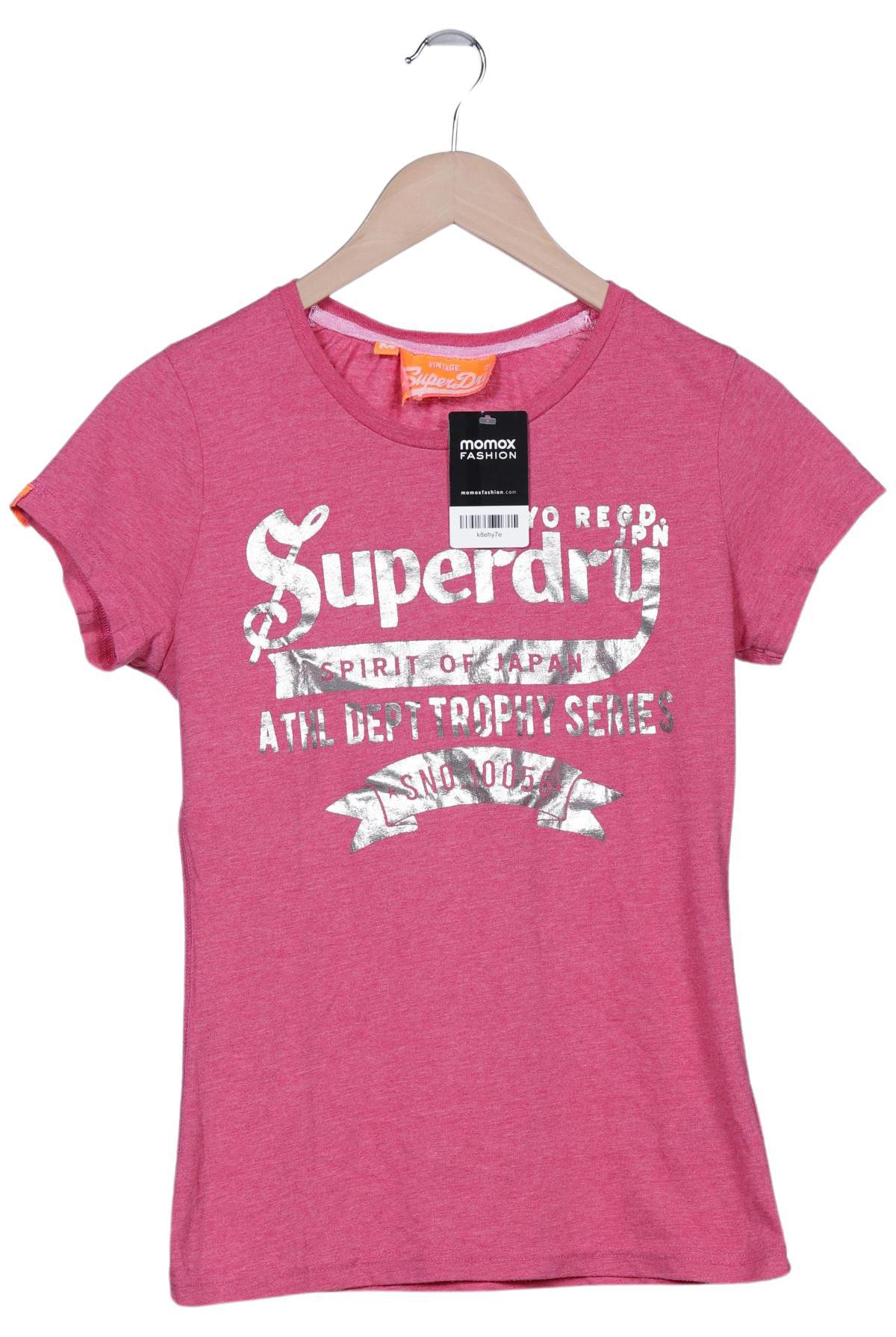 

Superdry Damen T-Shirt, pink, Gr. 38