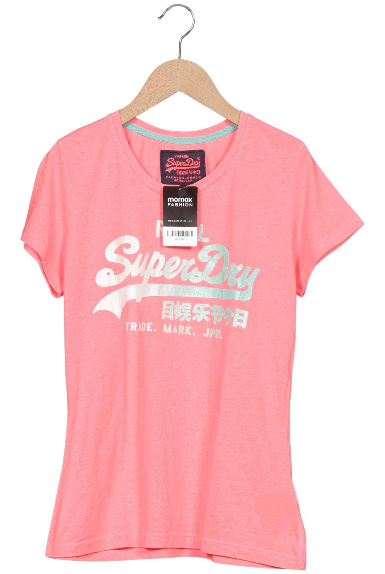 

Superdry Damen T-Shirt, pink, Gr. 42