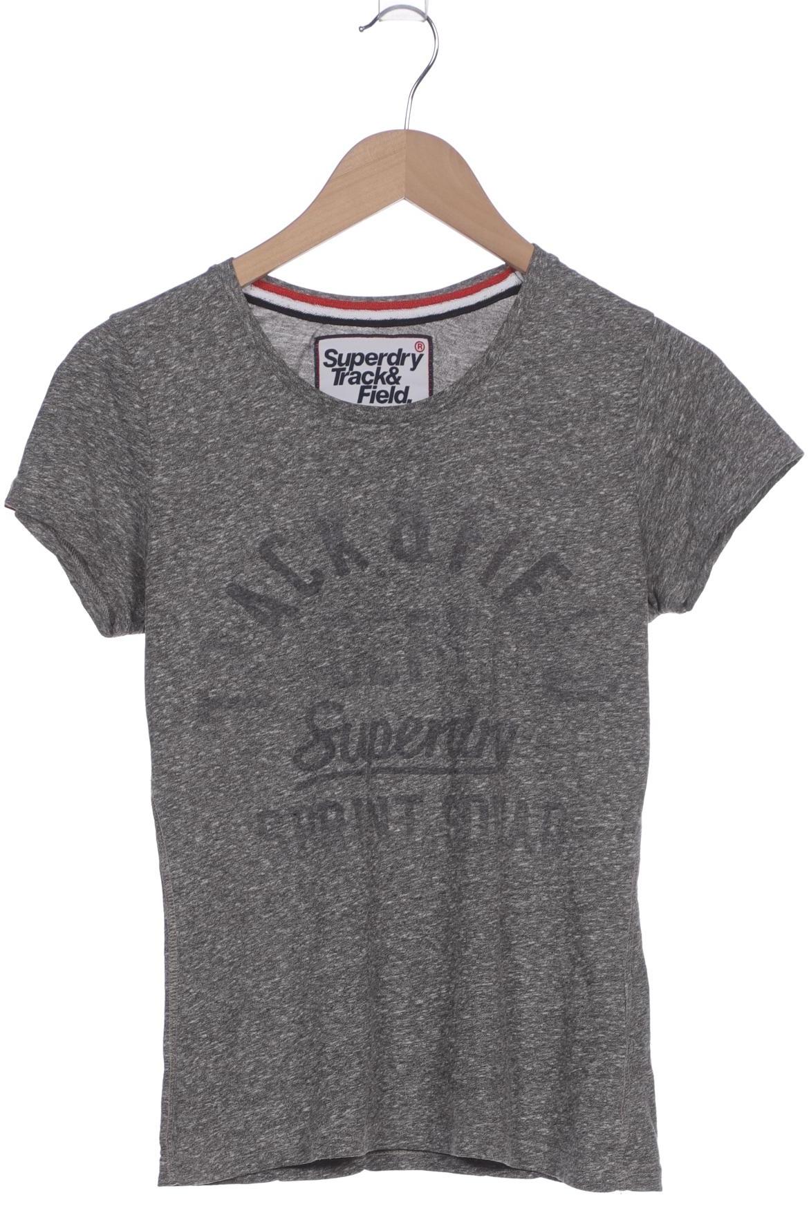 

Superdry Damen T-Shirt, grau, Gr. 36