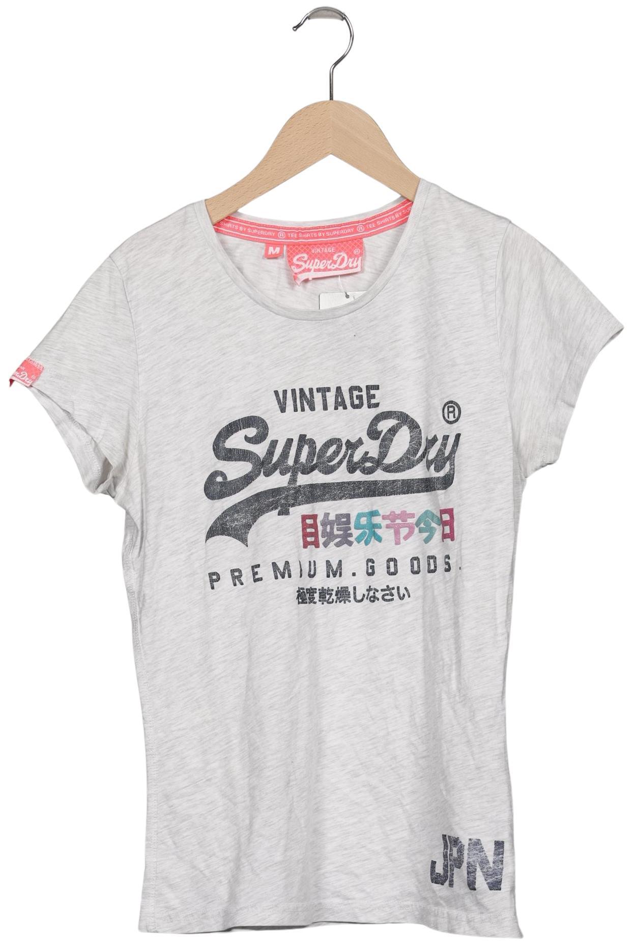 

Superdry Damen T-Shirt, grau, Gr. 38