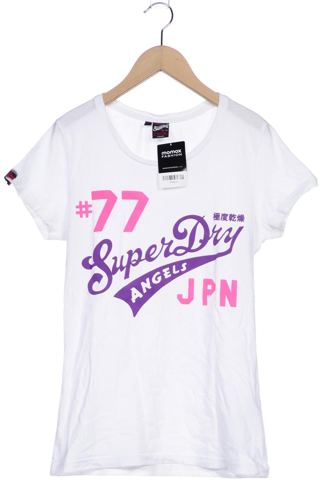 

Superdry Damen T-Shirt, weiß, Gr. 38