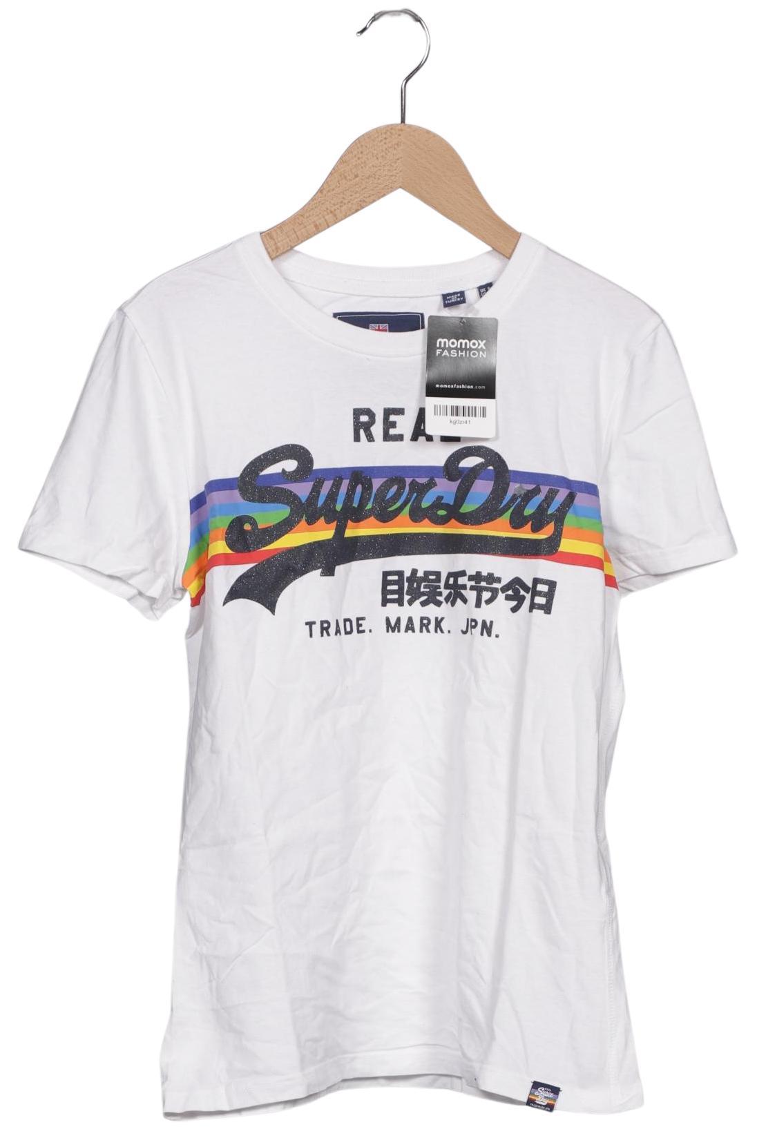 

Superdry Damen T-Shirt, weiß, Gr. 36